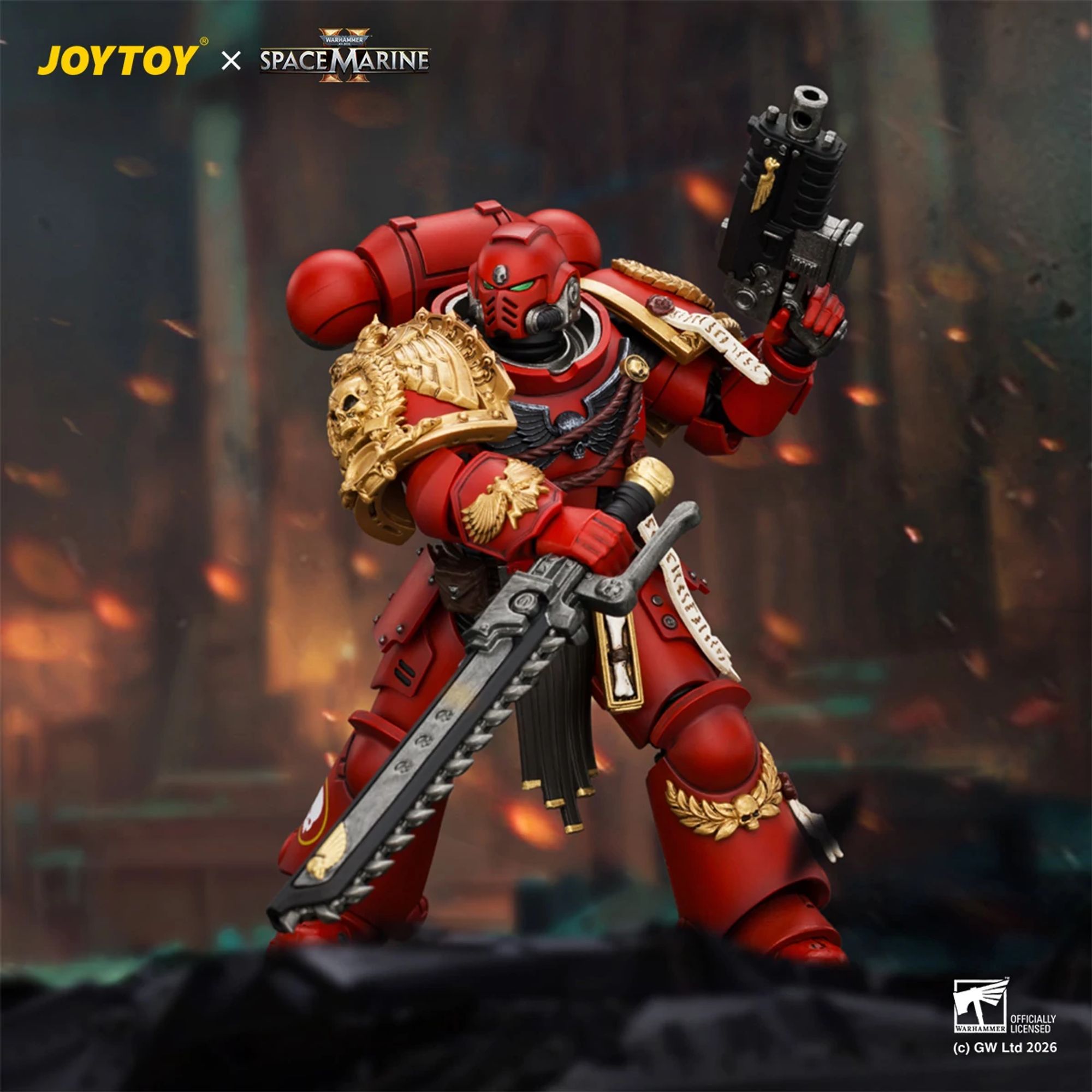 JoyToy Blood Angels Veteran action figure Game Edition