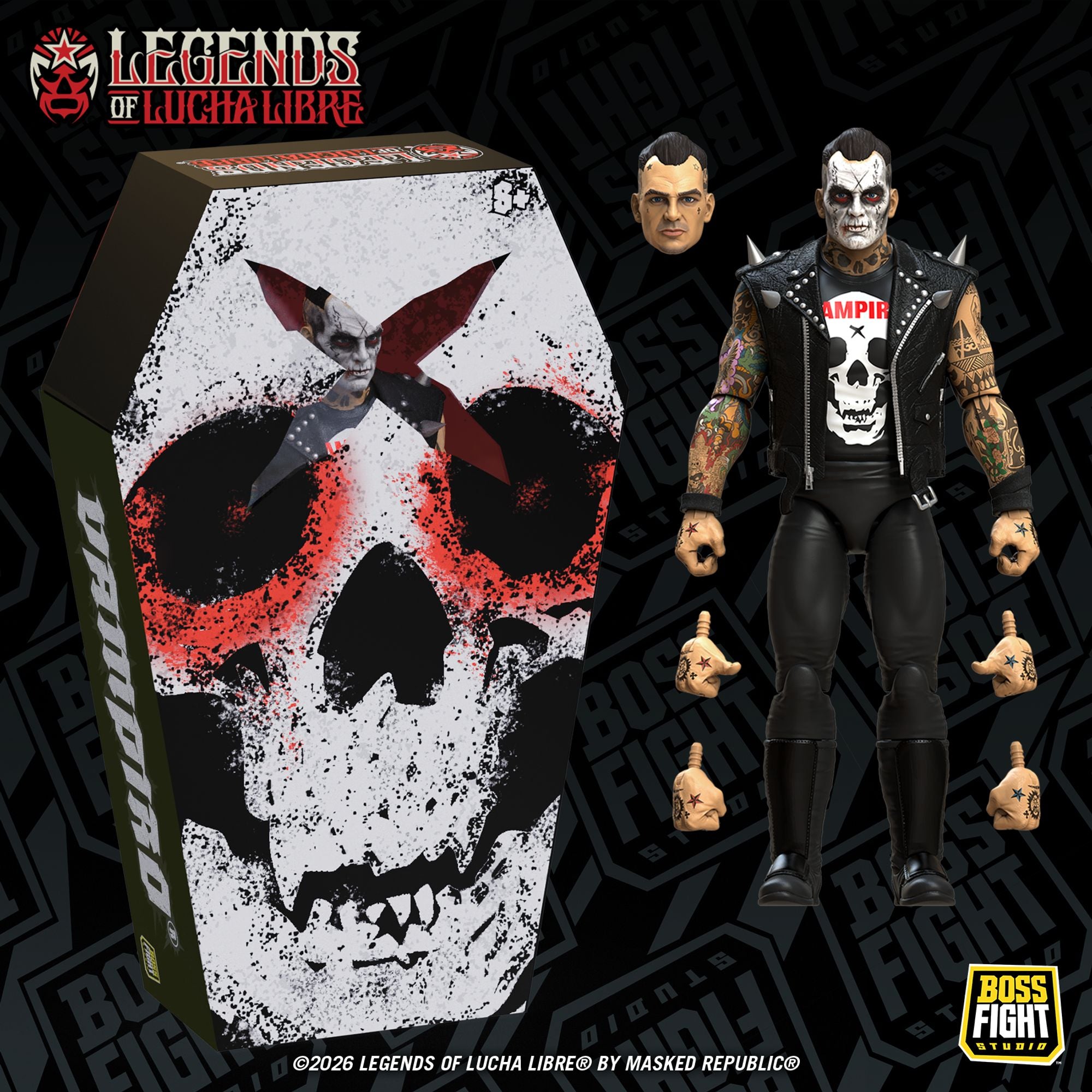 Boss Fight Studio Vampiro Ressurrected action figure
