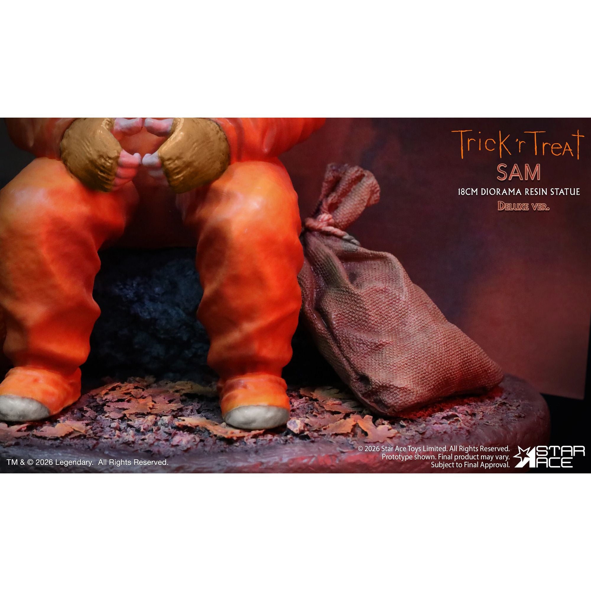 Star Ace Trick'r Treat Sam DX statua resina 18 cm
