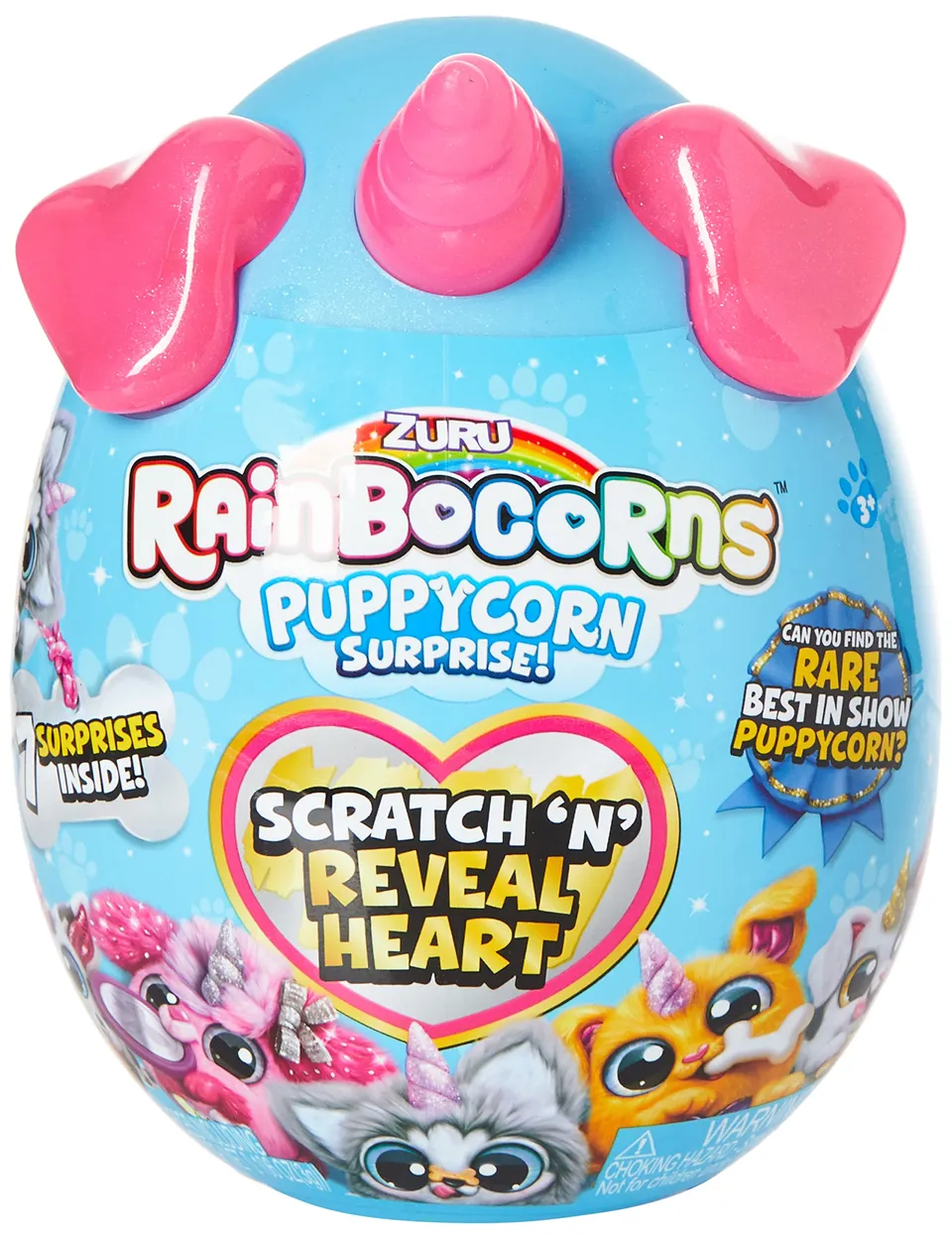 Rainbocorns Sparkle Heart Puppycorn Serie 1 peluche sorpresa