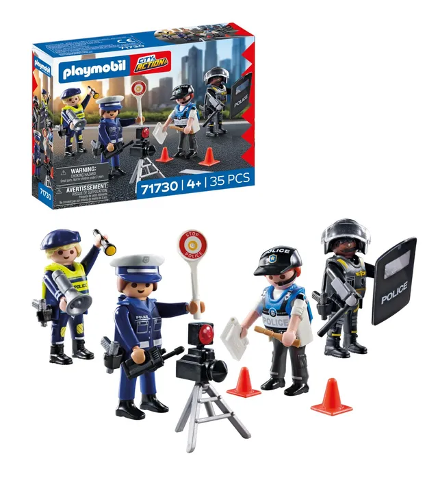 Playmobil Action Heroes 71730 Set Personaggi Polizia