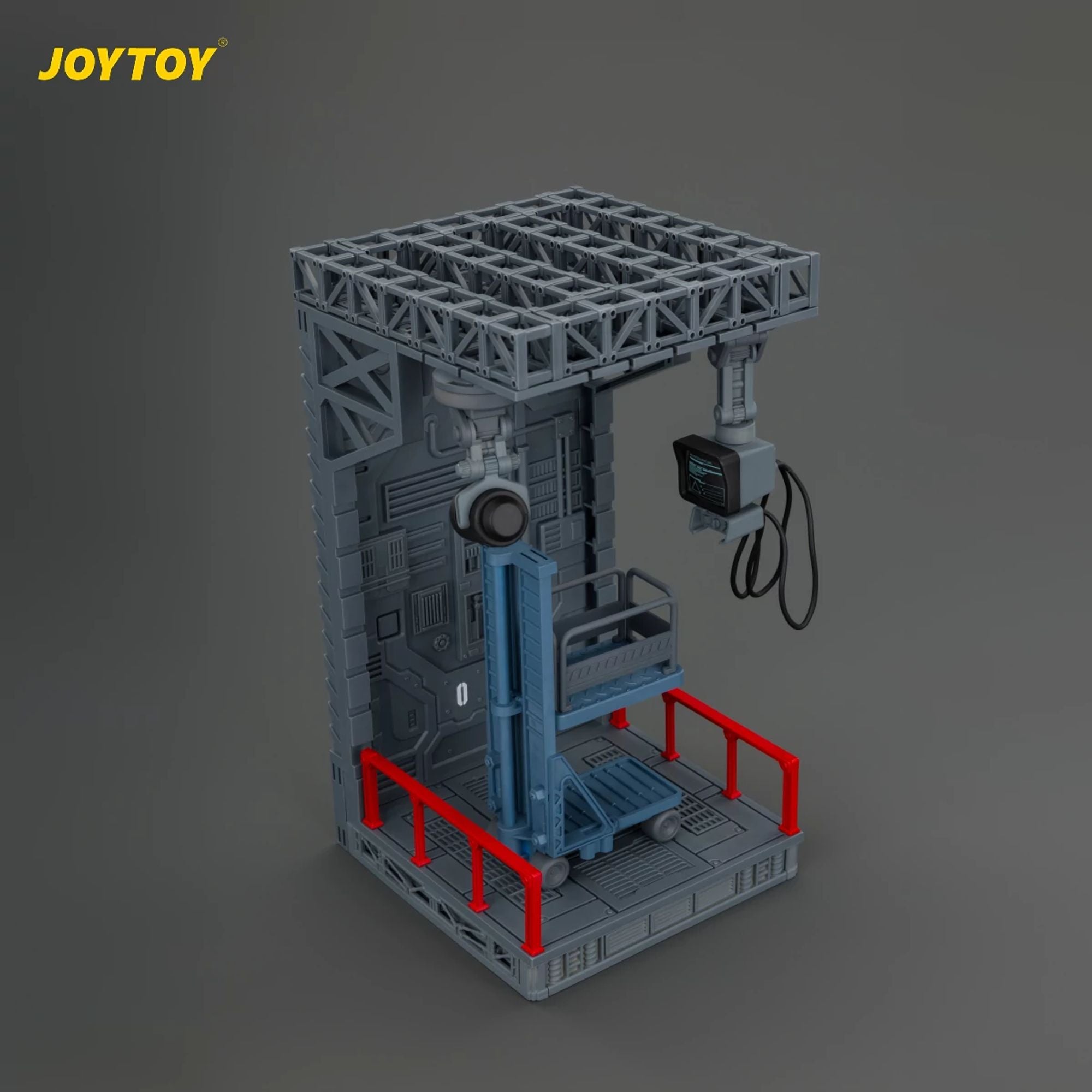 JoyToy Dark Source Hangar Base Display Case 04 teca fantascienza