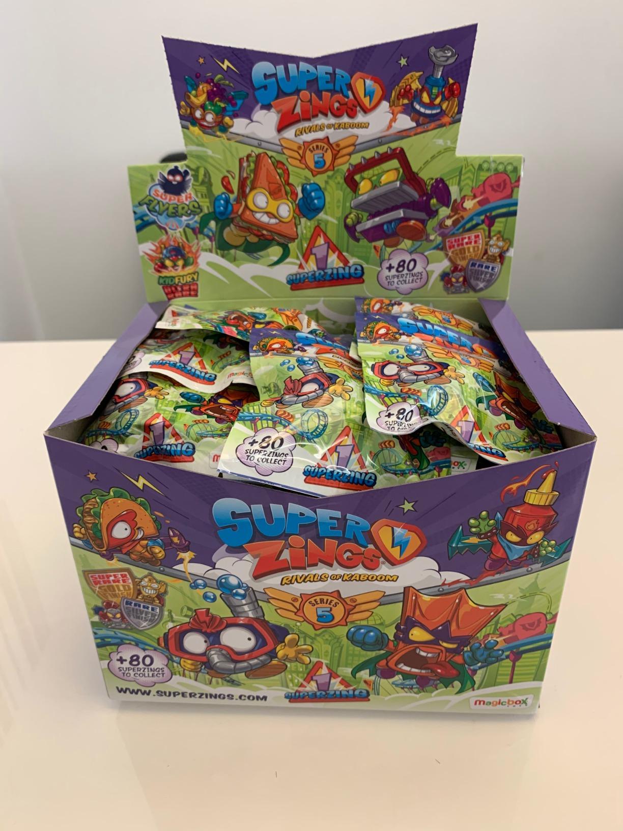 Superthings Serie 5 Display 50 Figurine Collezionabili PSZ5D850IN02