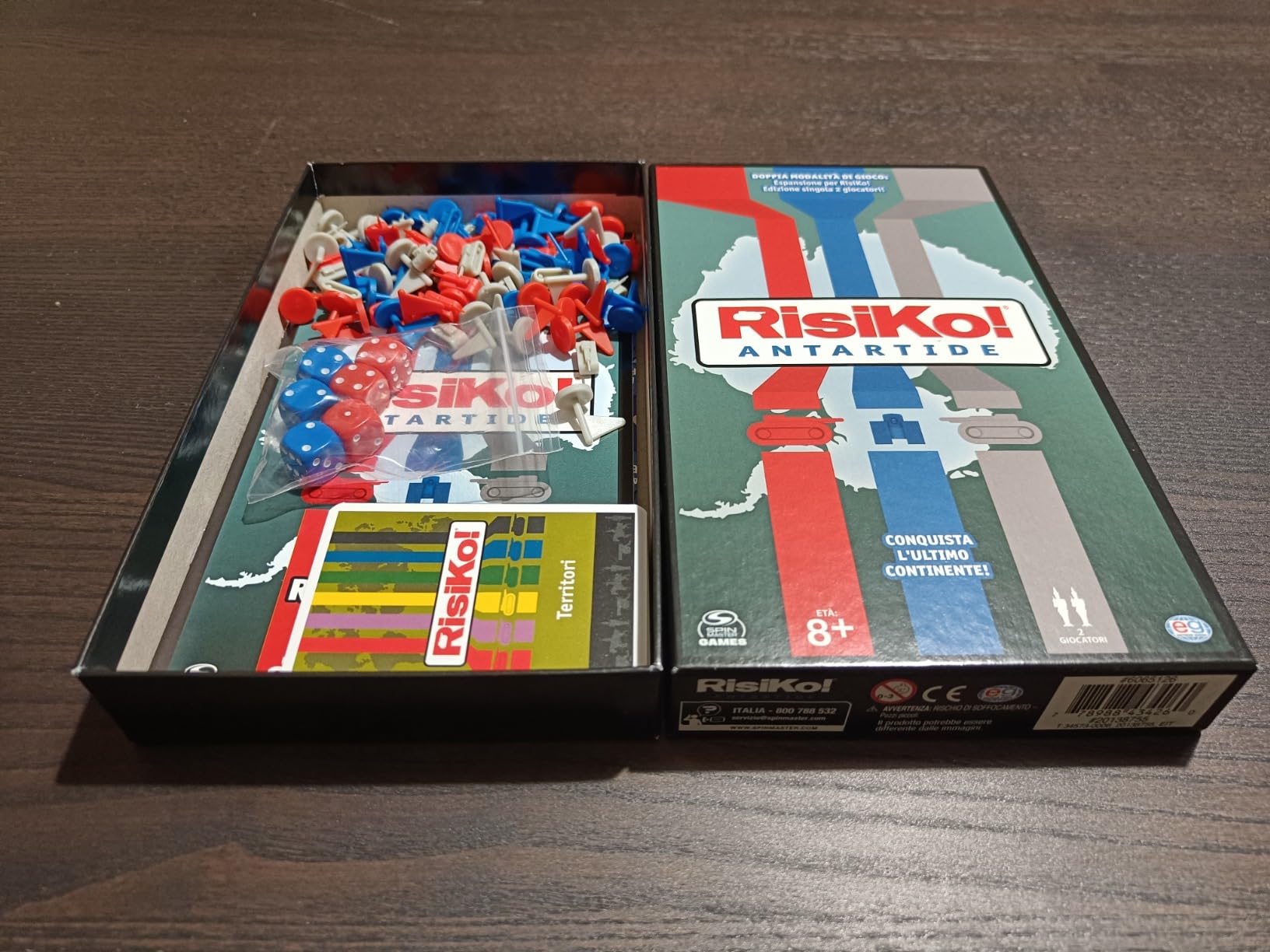 Risiko Antartide gioco tavolo strategia 2 giocatori 8+ anni