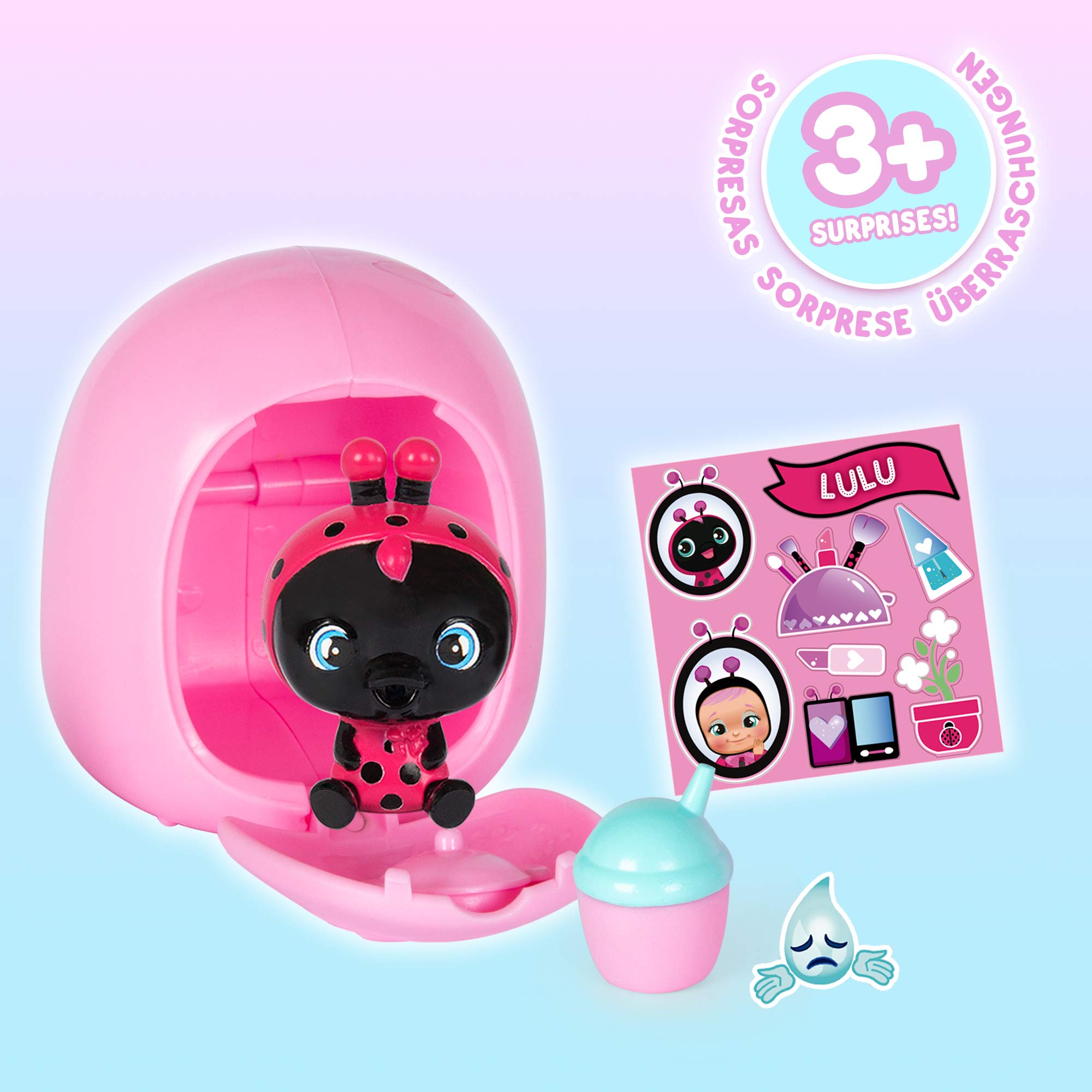 Imc Toys Cry Babies Magic Tears Casetta Cuccioli bambola sorpresa mini