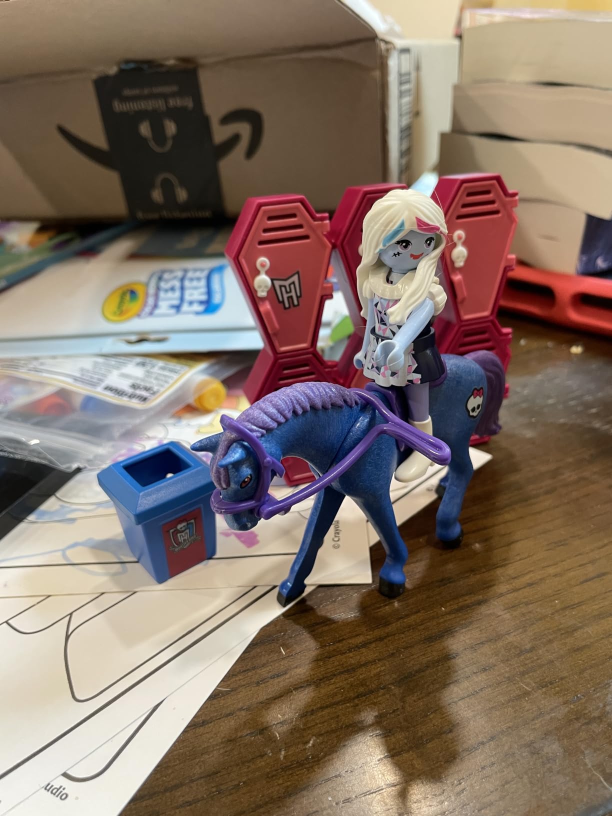 Playmobil Monster High 72146 Abbey armadietti playset Nightmare