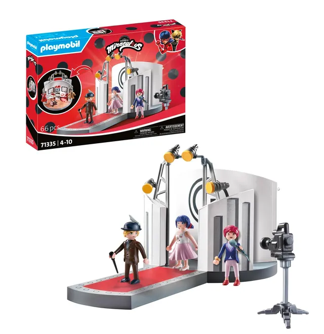 PLAYMOBIL Miraculous 71335 Sfilata Adrien Parigi playset moda