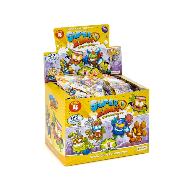 SuperThings Serie 4 PSZ4D850IN01 display 50 bustine 1 figura