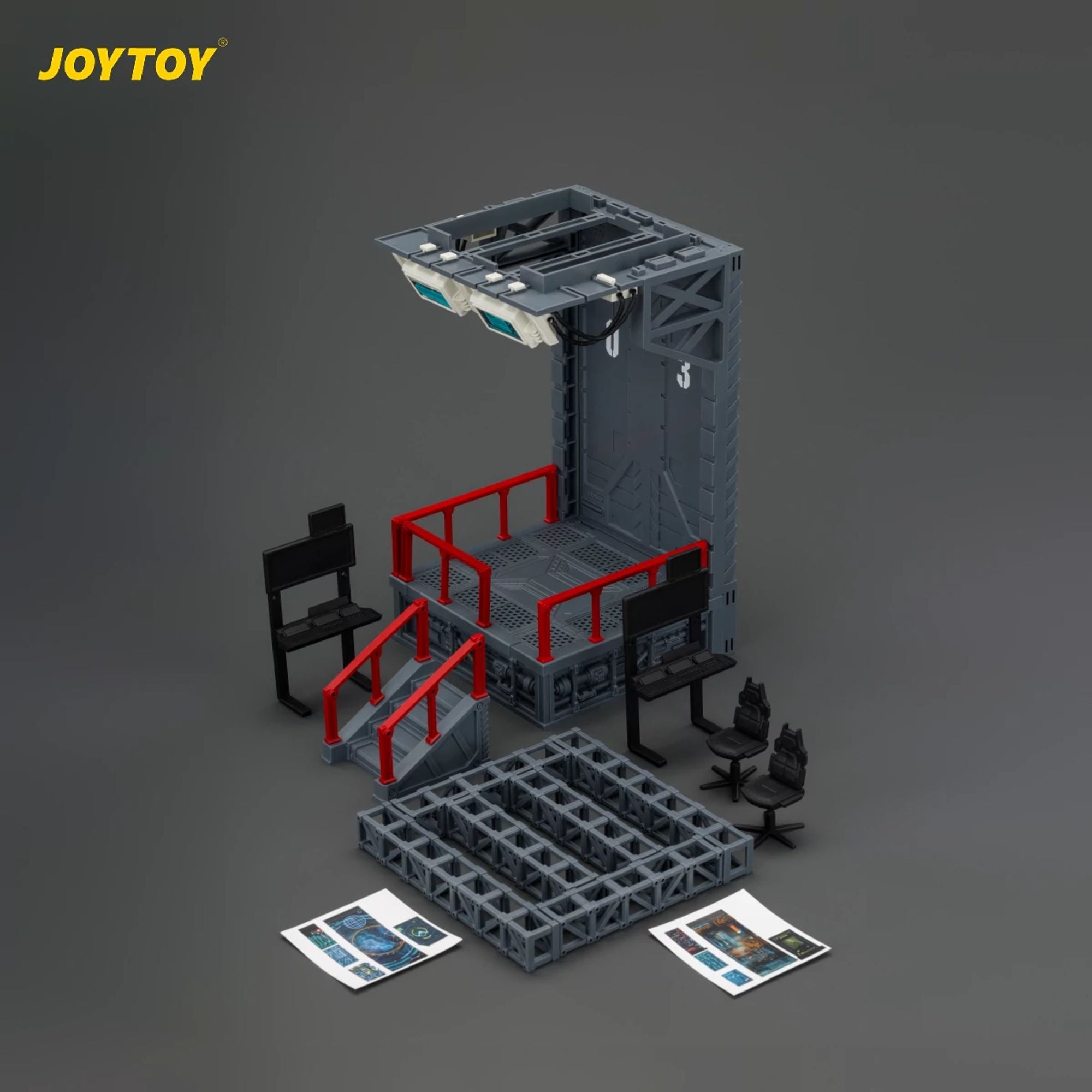 JoyToy Hangar Base Display Case 03 base espositiva diorama