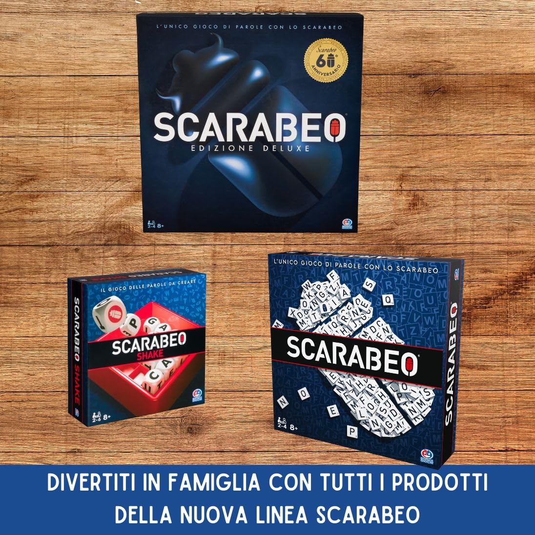 Spin Master Family Games Scarabeo Shake gioco da tavolo
