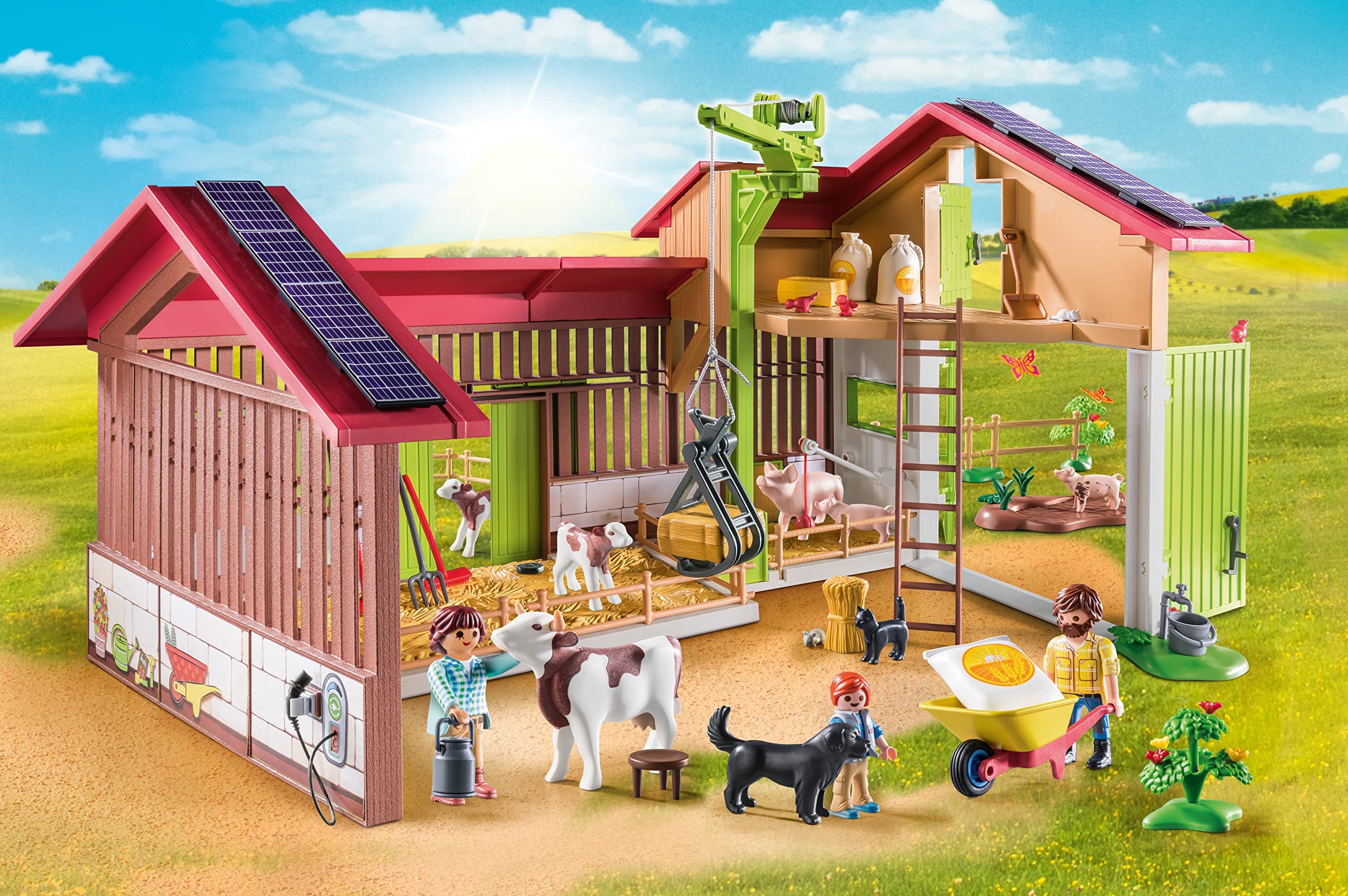 PLAYMOBIL Country 71304 Grande Fattoria Giocattolo Sostenibile