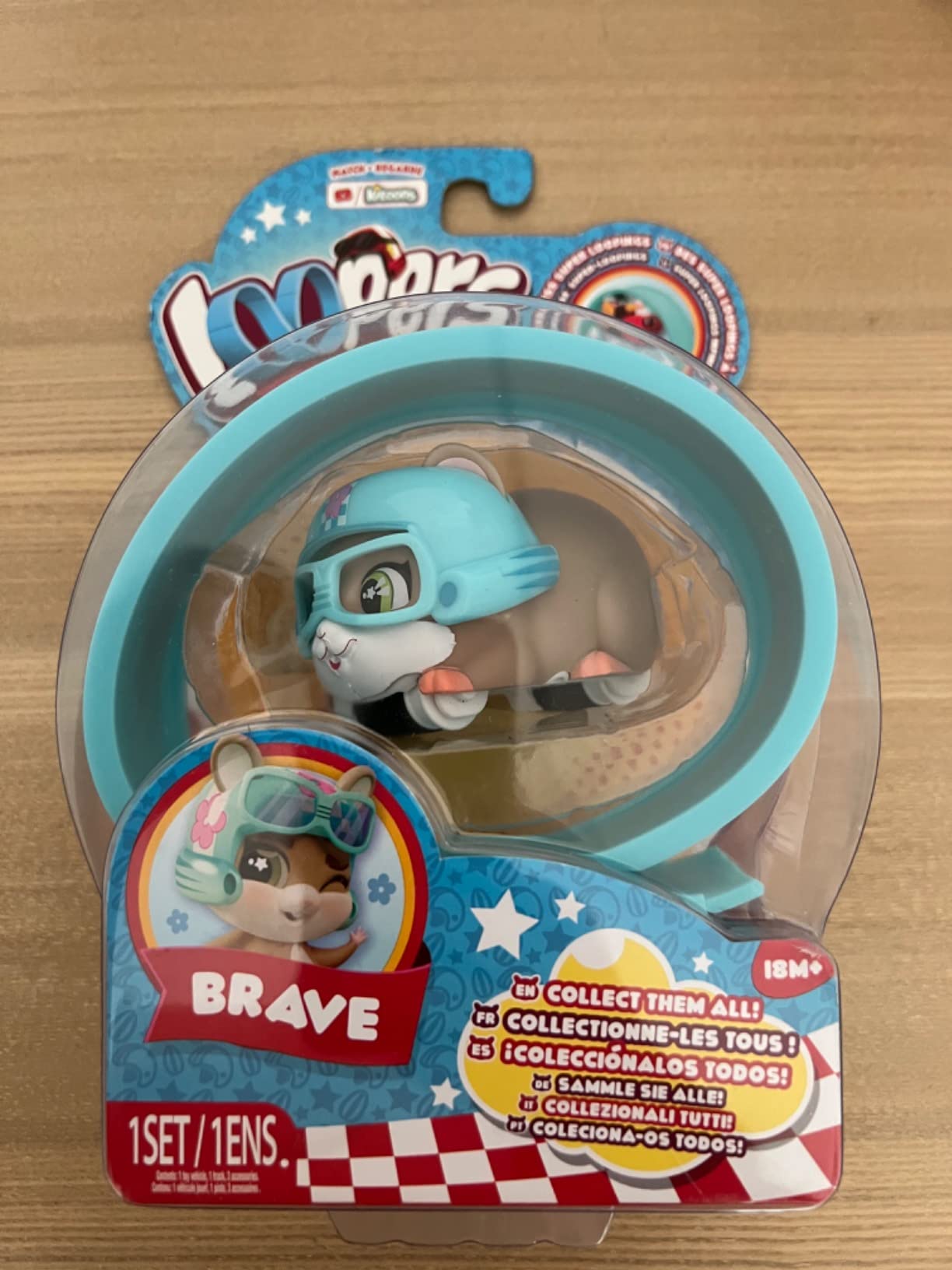 Loopers Hammies Brave criceto interattivo magnetico