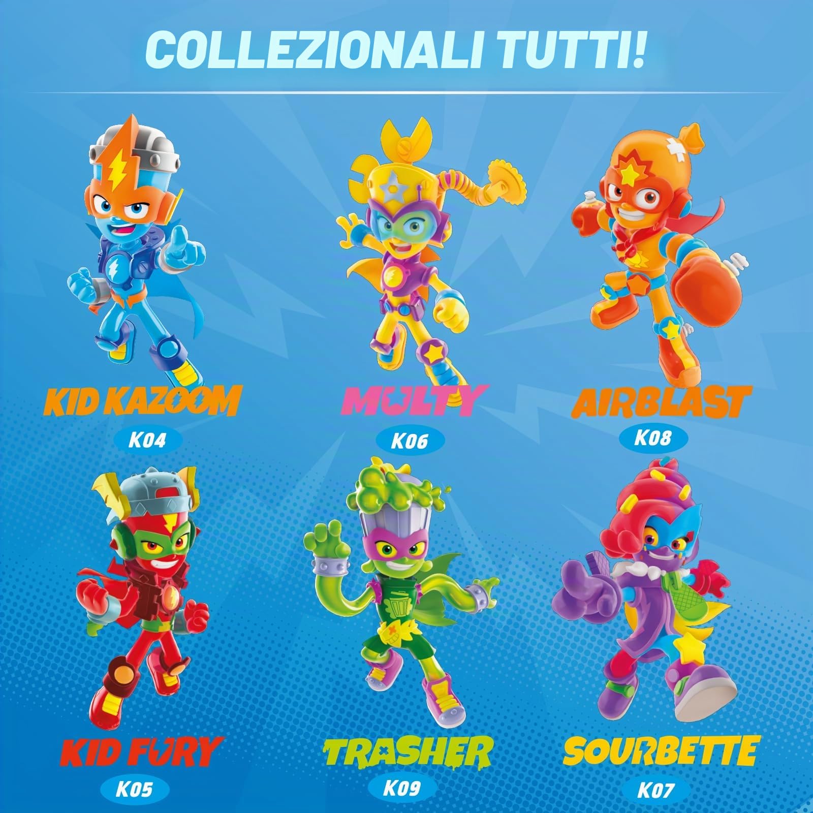 SuperThings Kazoom Kids Multy Figura Articolata con Creaty