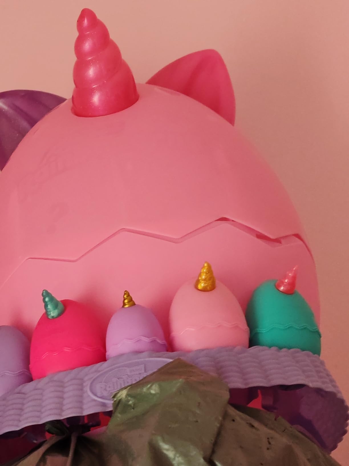 Rainbocorns Kitty Mania peluche gatto sorpresa Rosa