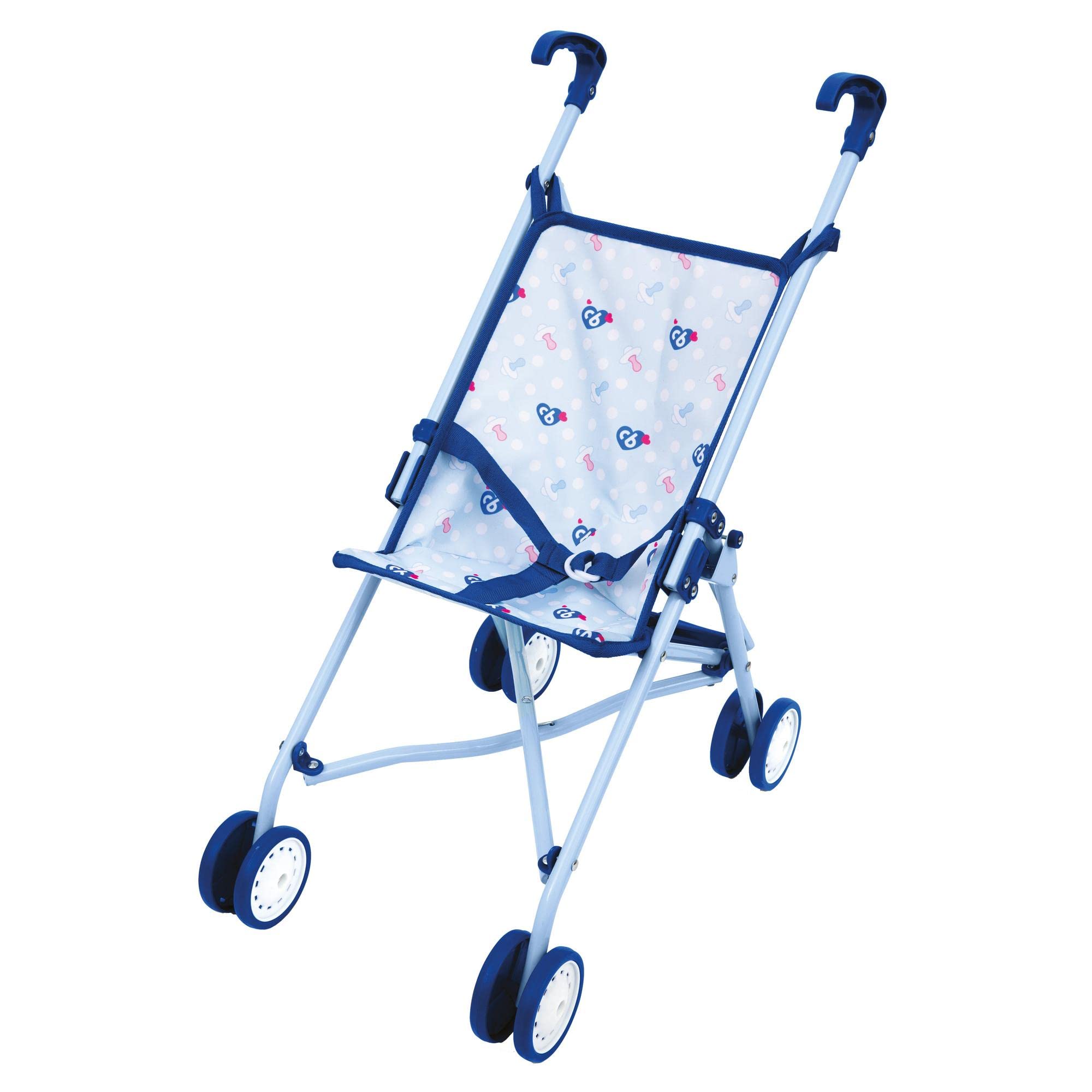 Cicciobello Accessori passeggino 4 ruote pieghevole per bambole