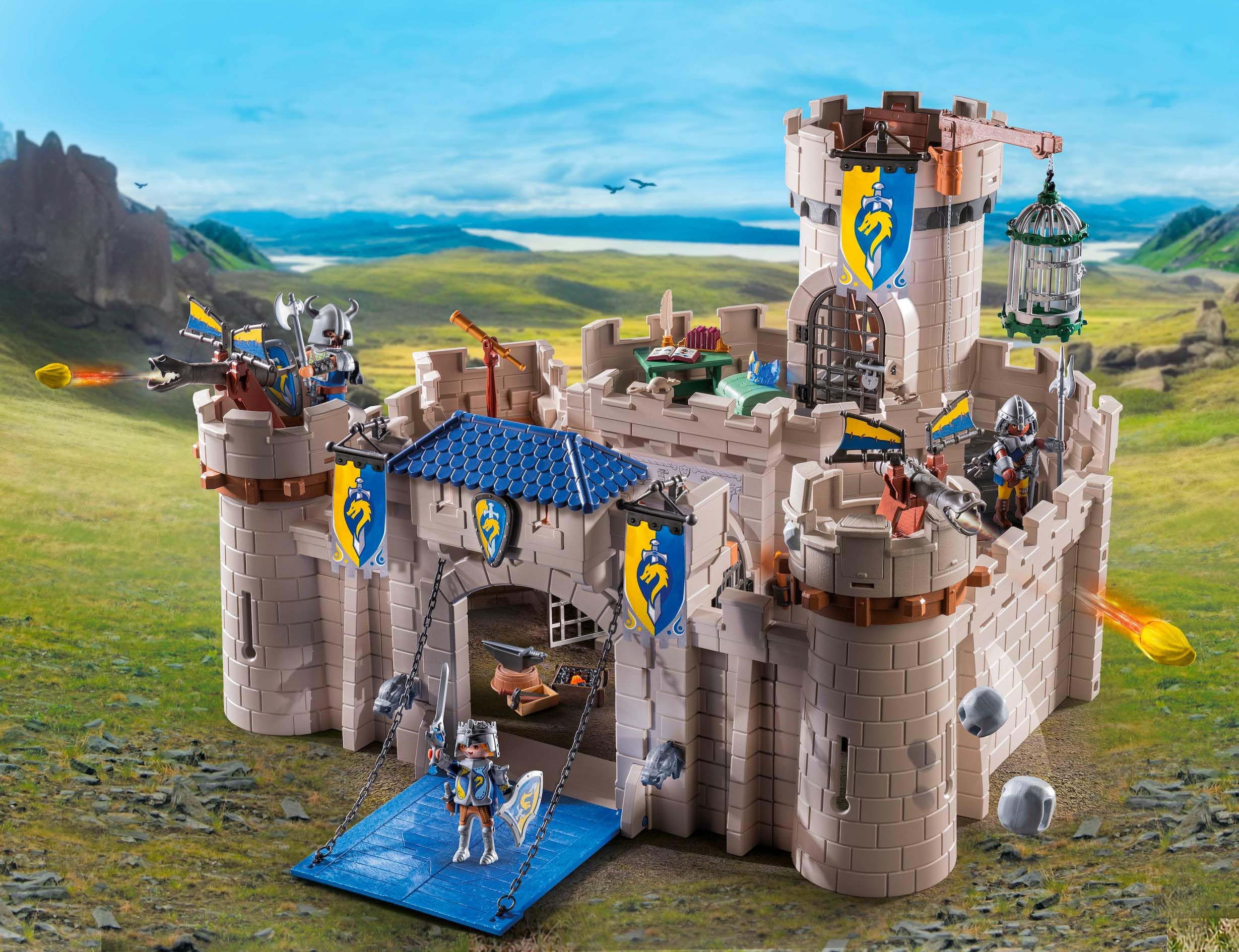 PLAYMOBIL Novelmore 71642 Castello di Arwynn Giocattolo