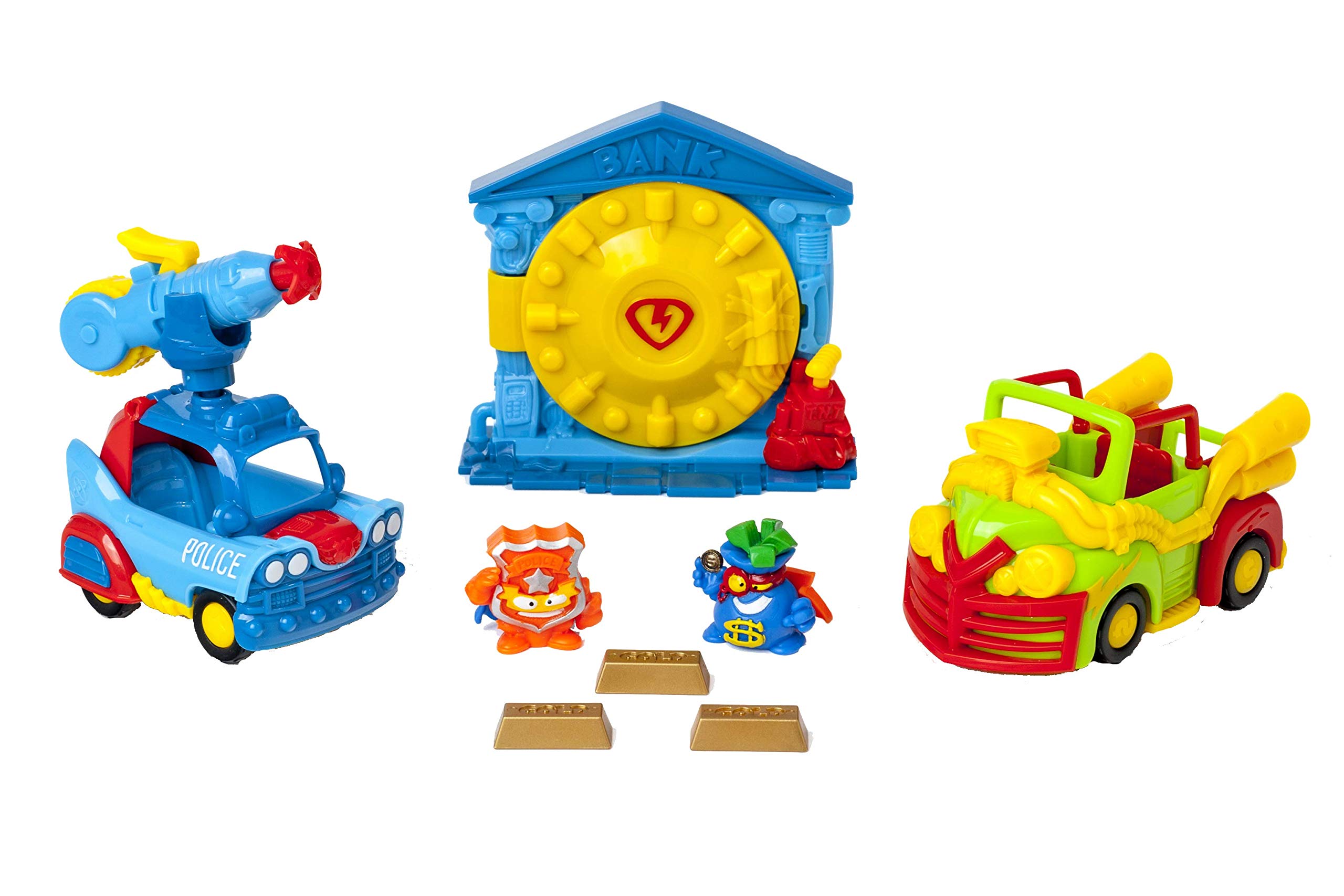 SuperThings Serie 5 Mission Bank Assault blister banca 2 figure