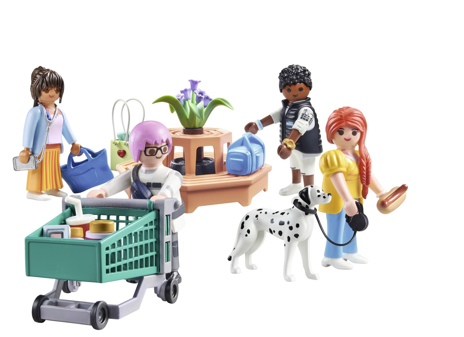 Playmobil myLife 71541 MyFigures Shopping Playset 80 Pezzi