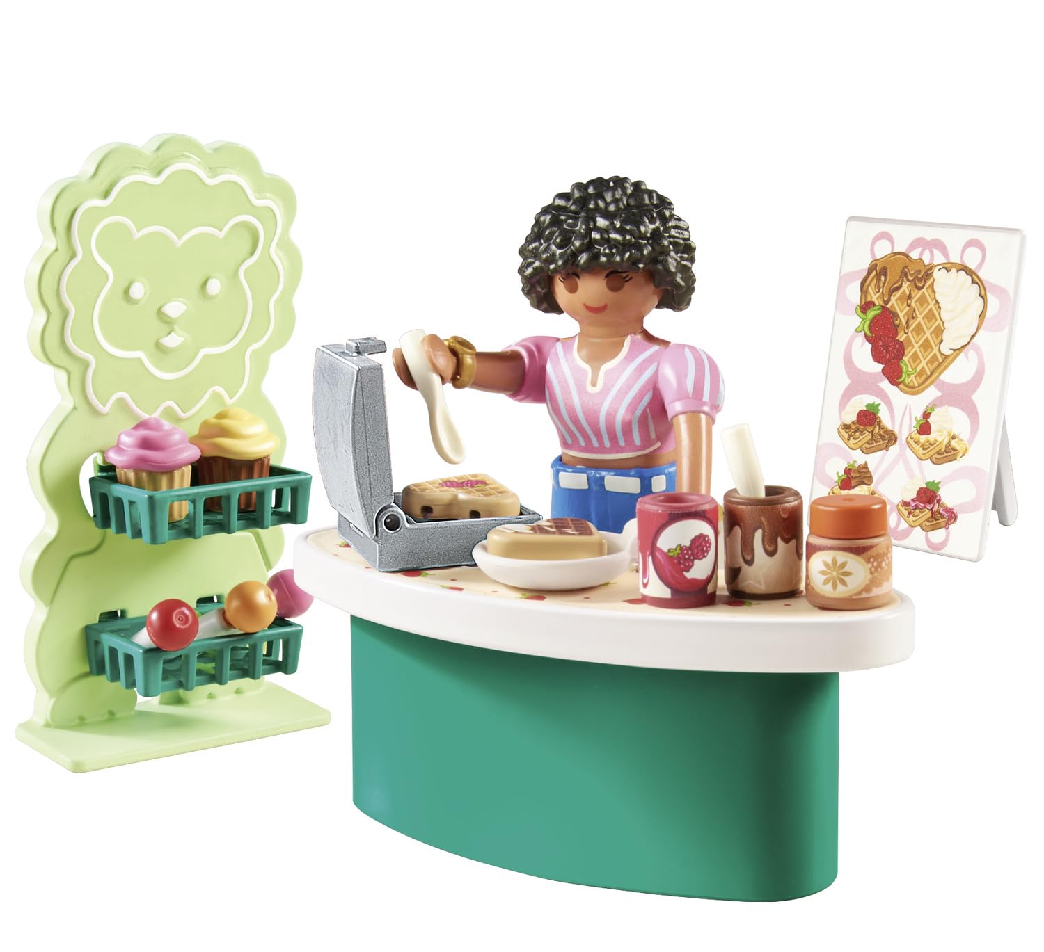PLAYMOBIL myLife 71540 chiosco dei dolci playset 34 pezzi