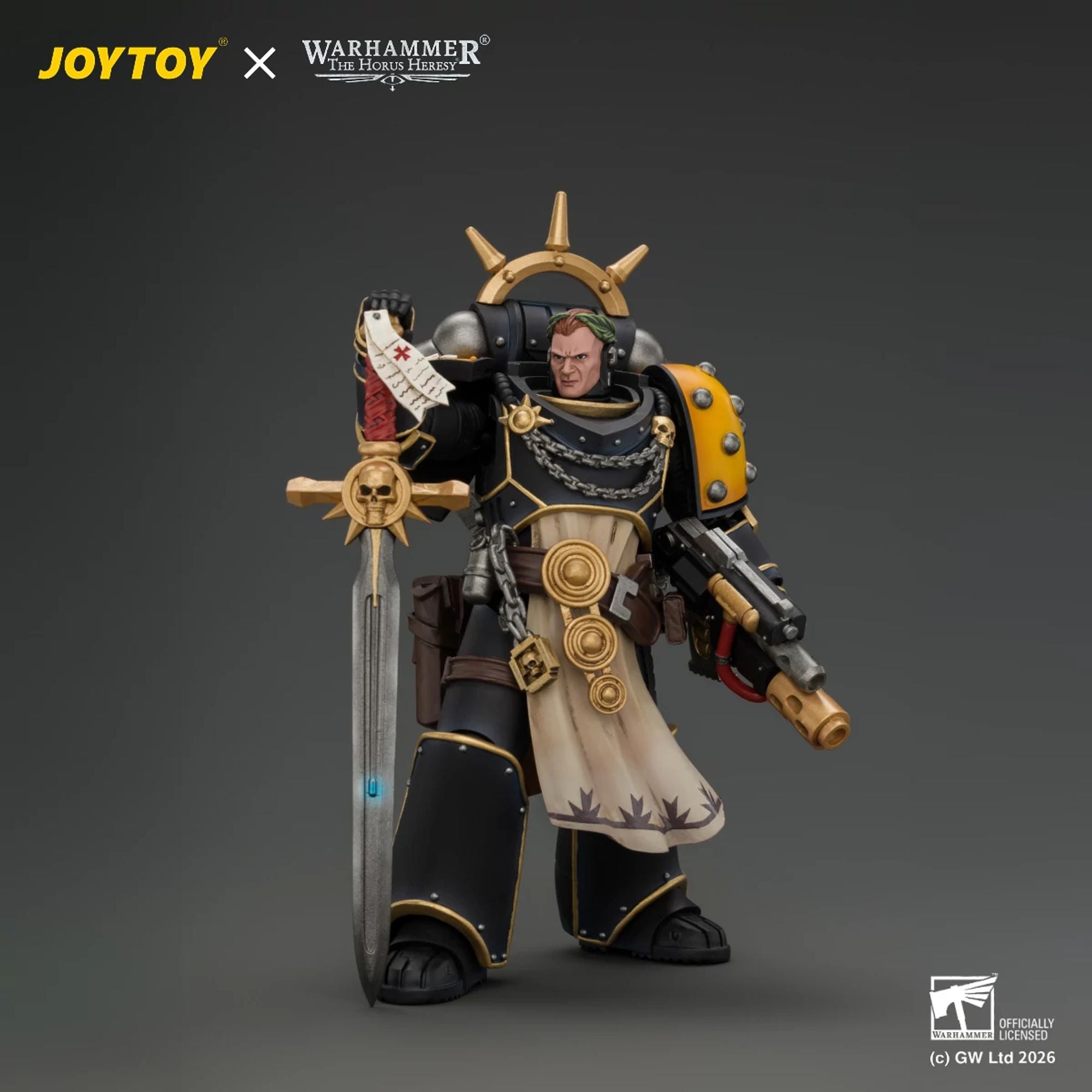 JoyToy Imperial Fists Champion Consul action figure 12cm