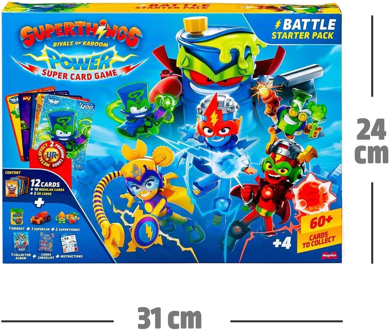 Superthings Power Super Card Game starter pack carte album