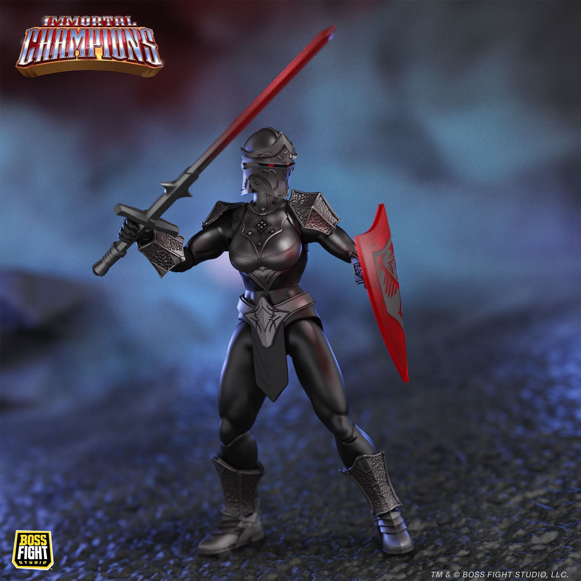Boss Fight Immortal Champions Bloodsteel Emissary Figure