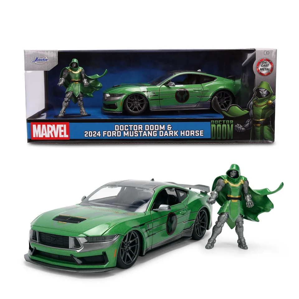 Jada Hollywood Rides Ford Mustang Dr Doom auto 1/24