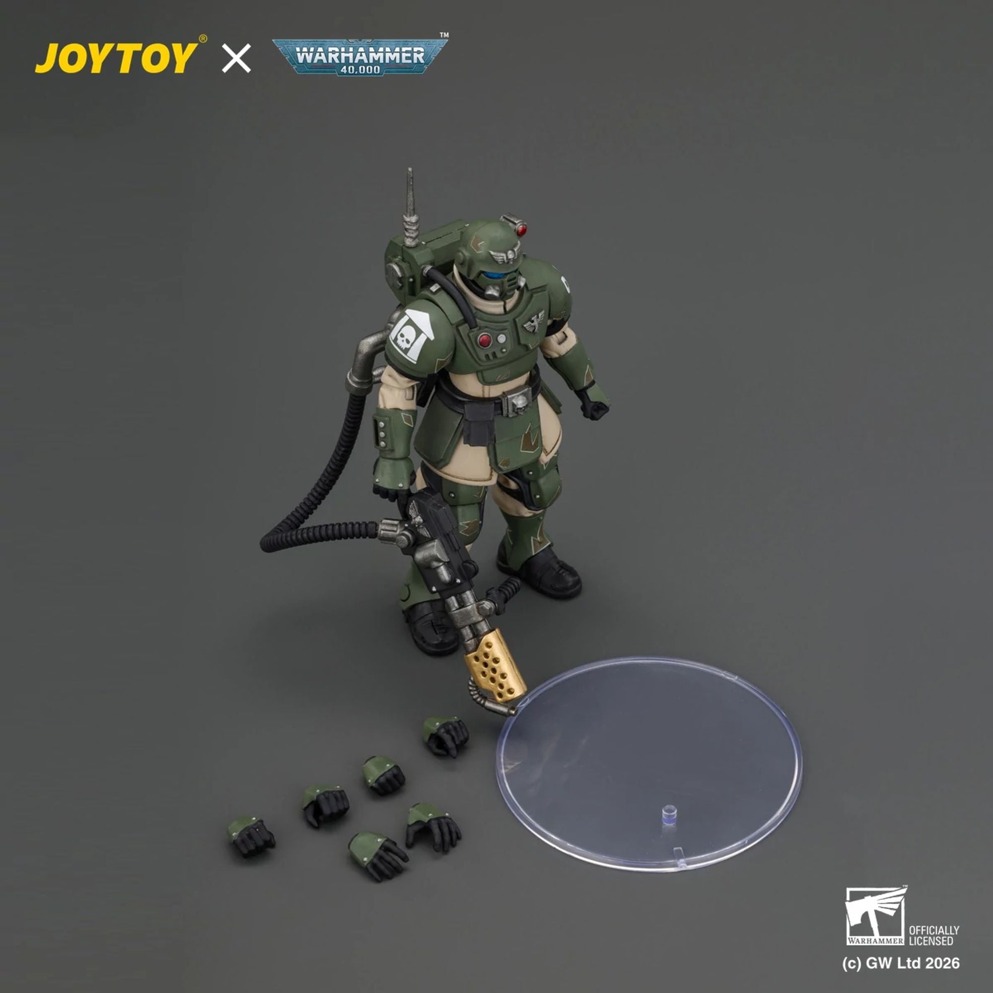 JoyToy Astra Militarum Kasrkin 2 action figure Flamer