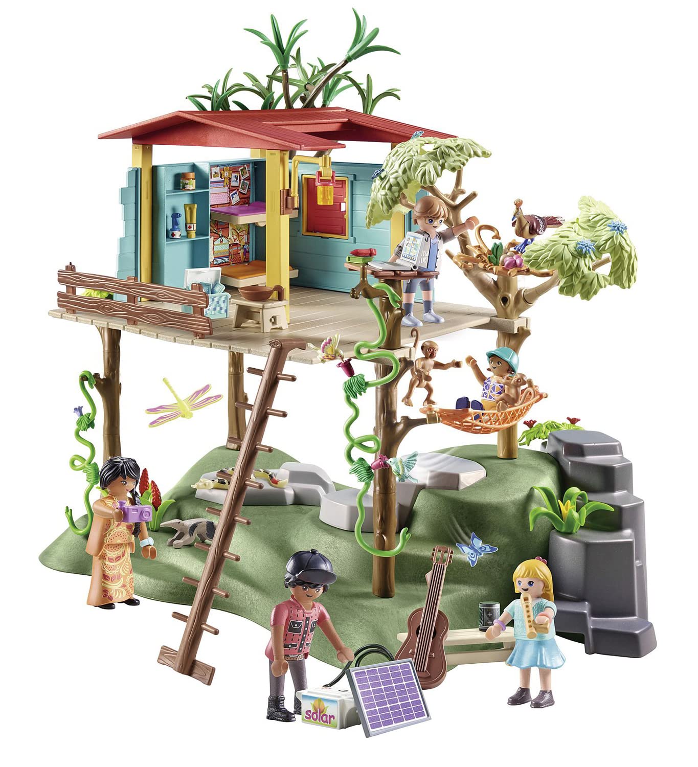 Playmobil Wiltopia 71013 casa albero amazzonica animali 154 pezzi