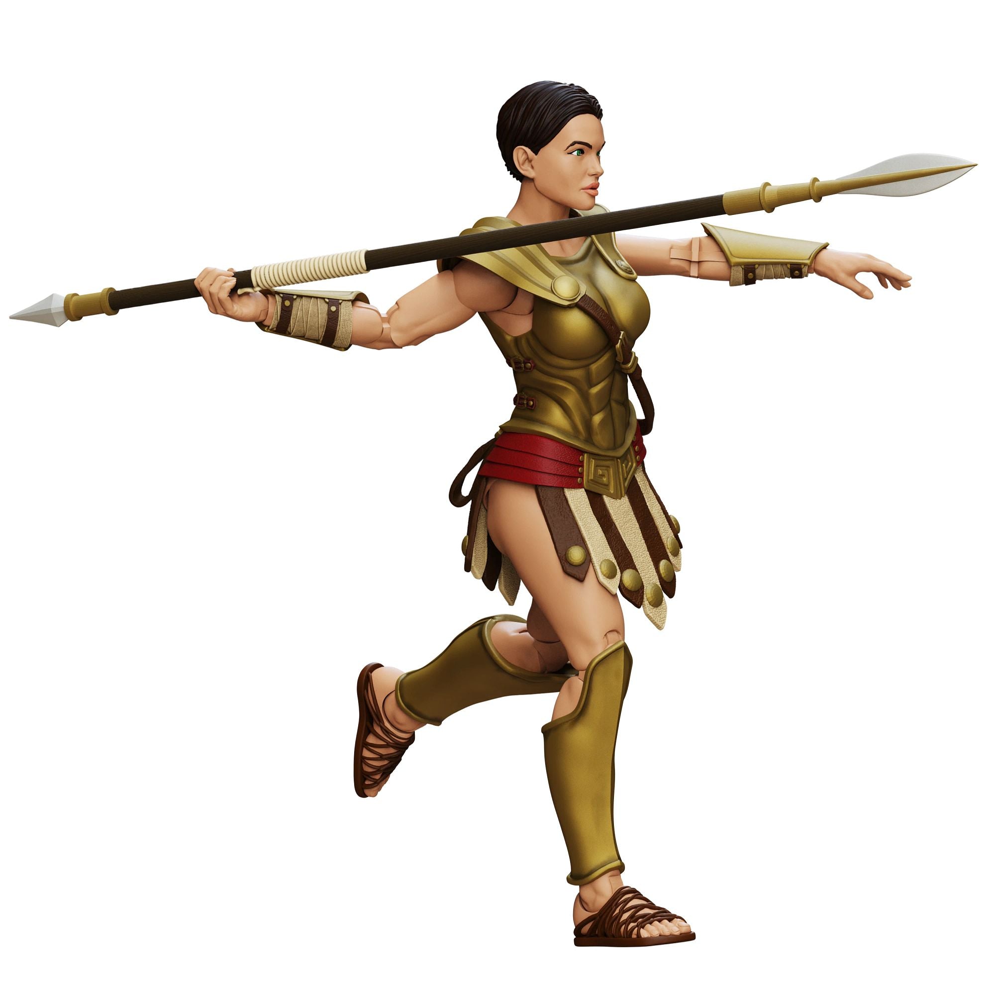 Boss Fight Epic Hacks Spartan Warrior action figure 15cm