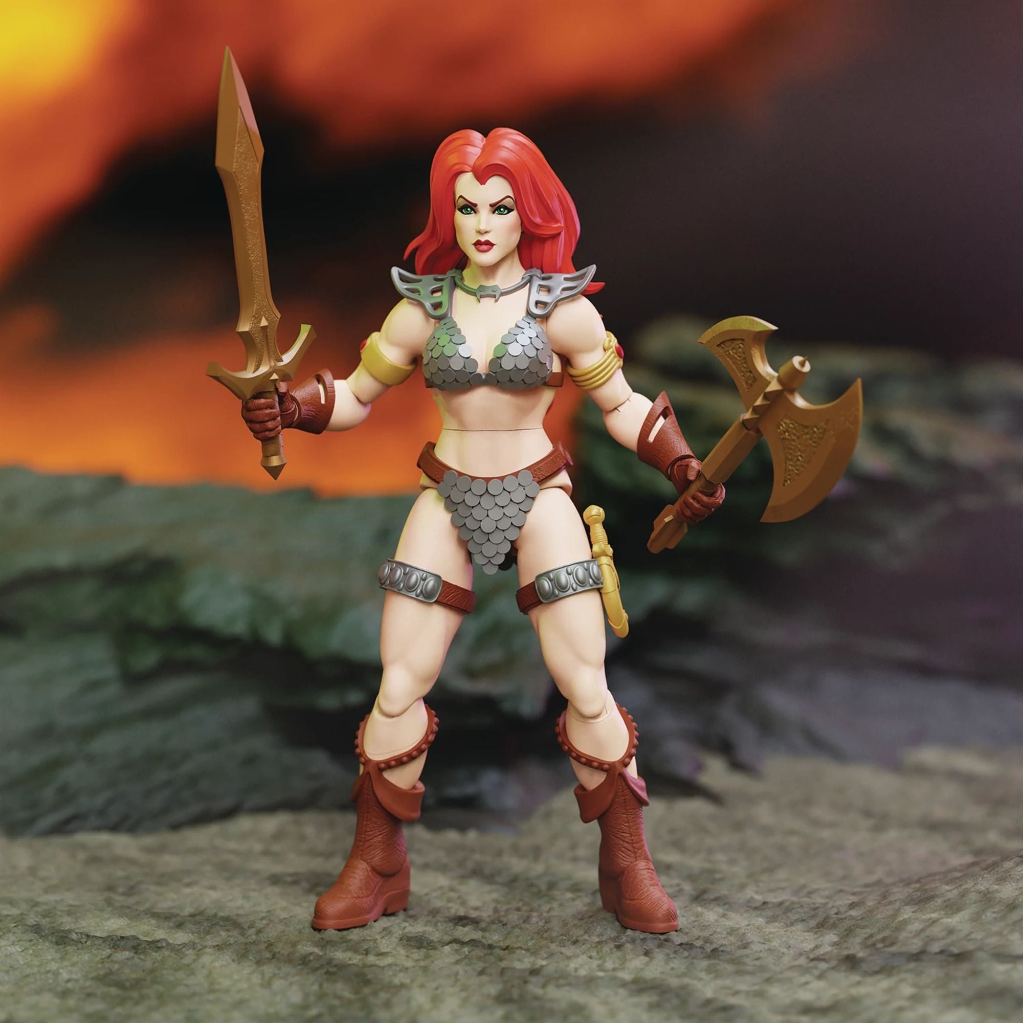 Boss Fight Studio Immortal Champions Undead Red Sonja action figure 1/18