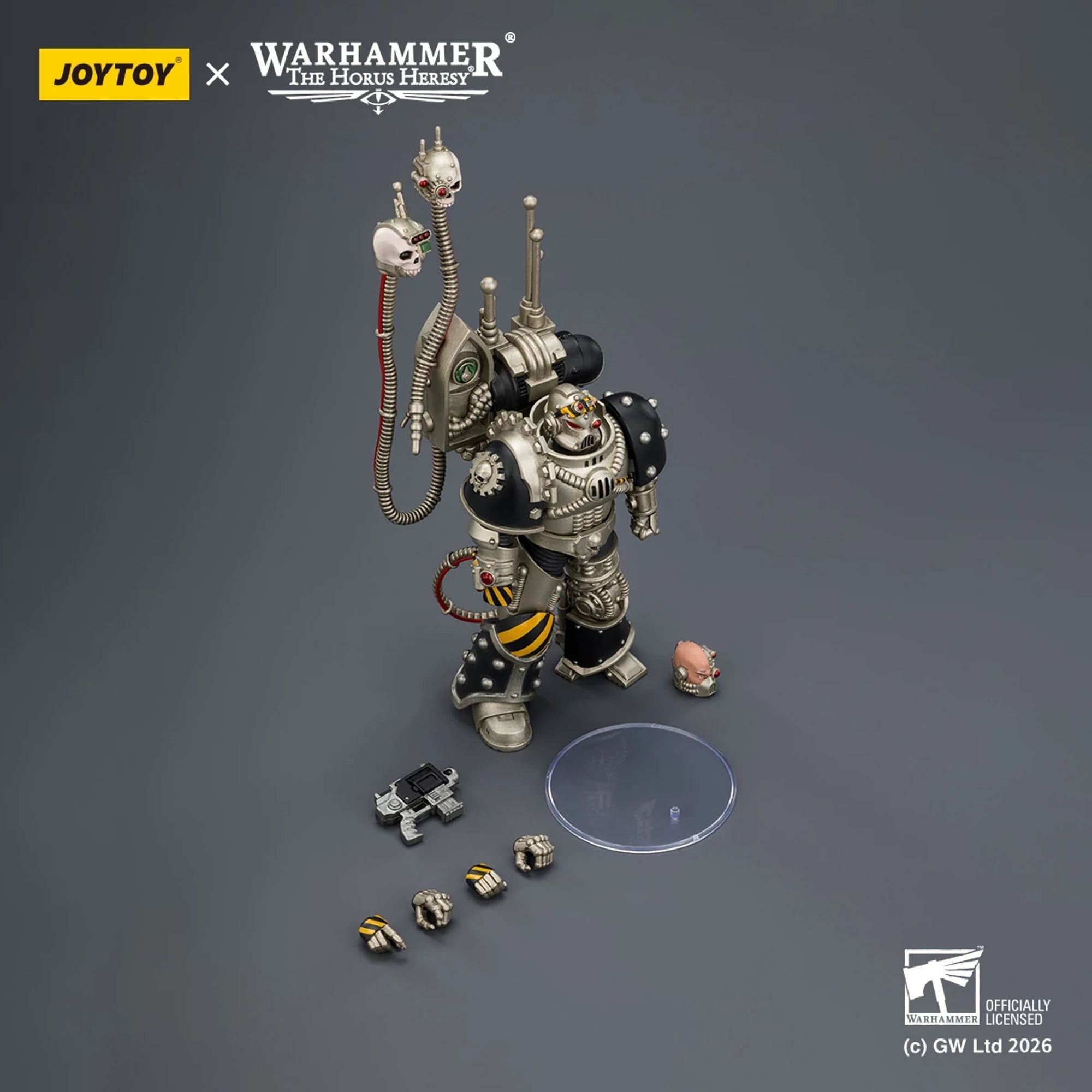 JoyToy Iron Warriors Praevian action figure con pistola bullone