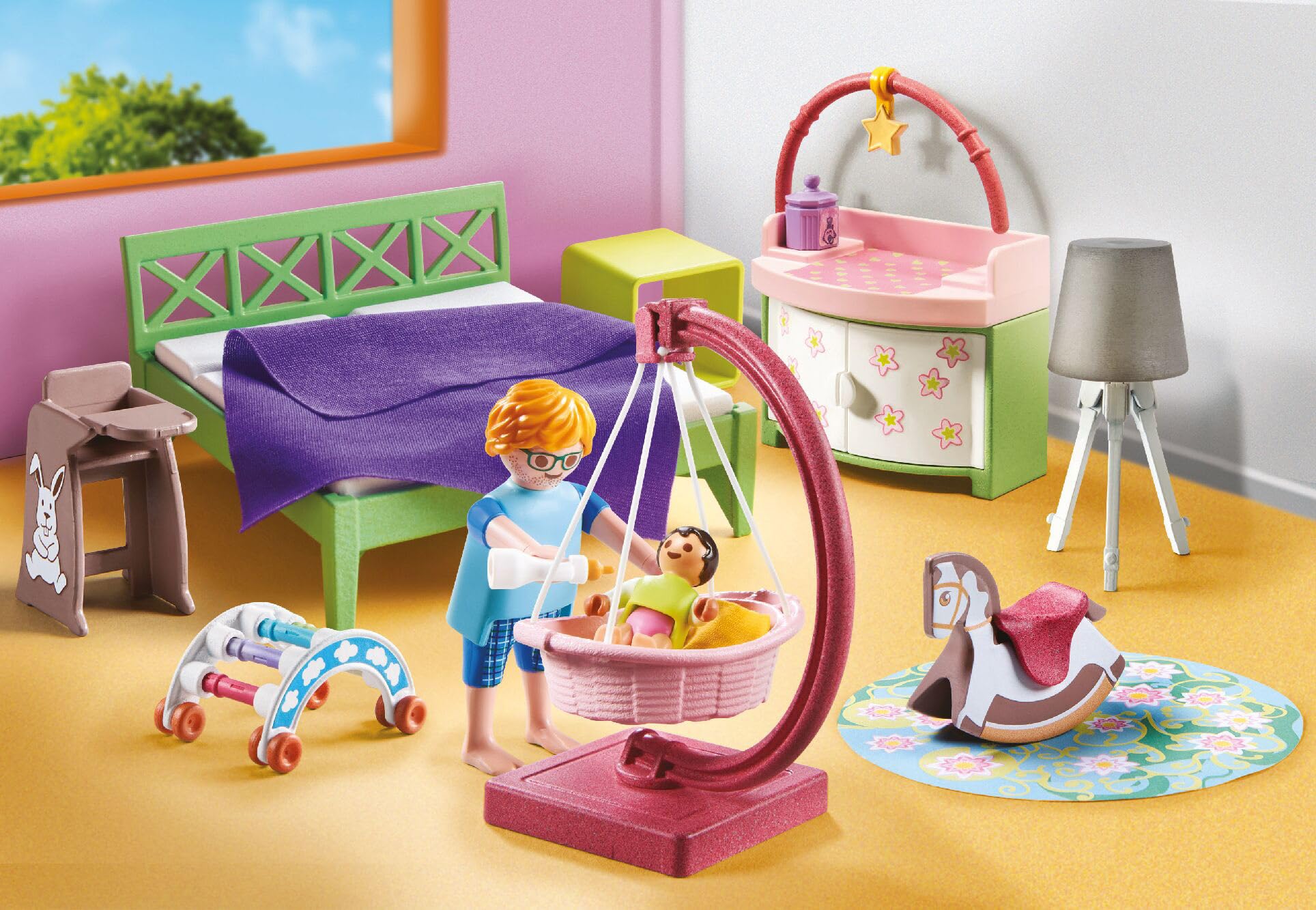 PLAYMOBIL My Life 71609 Cameretta neonato playset 50 pezzi