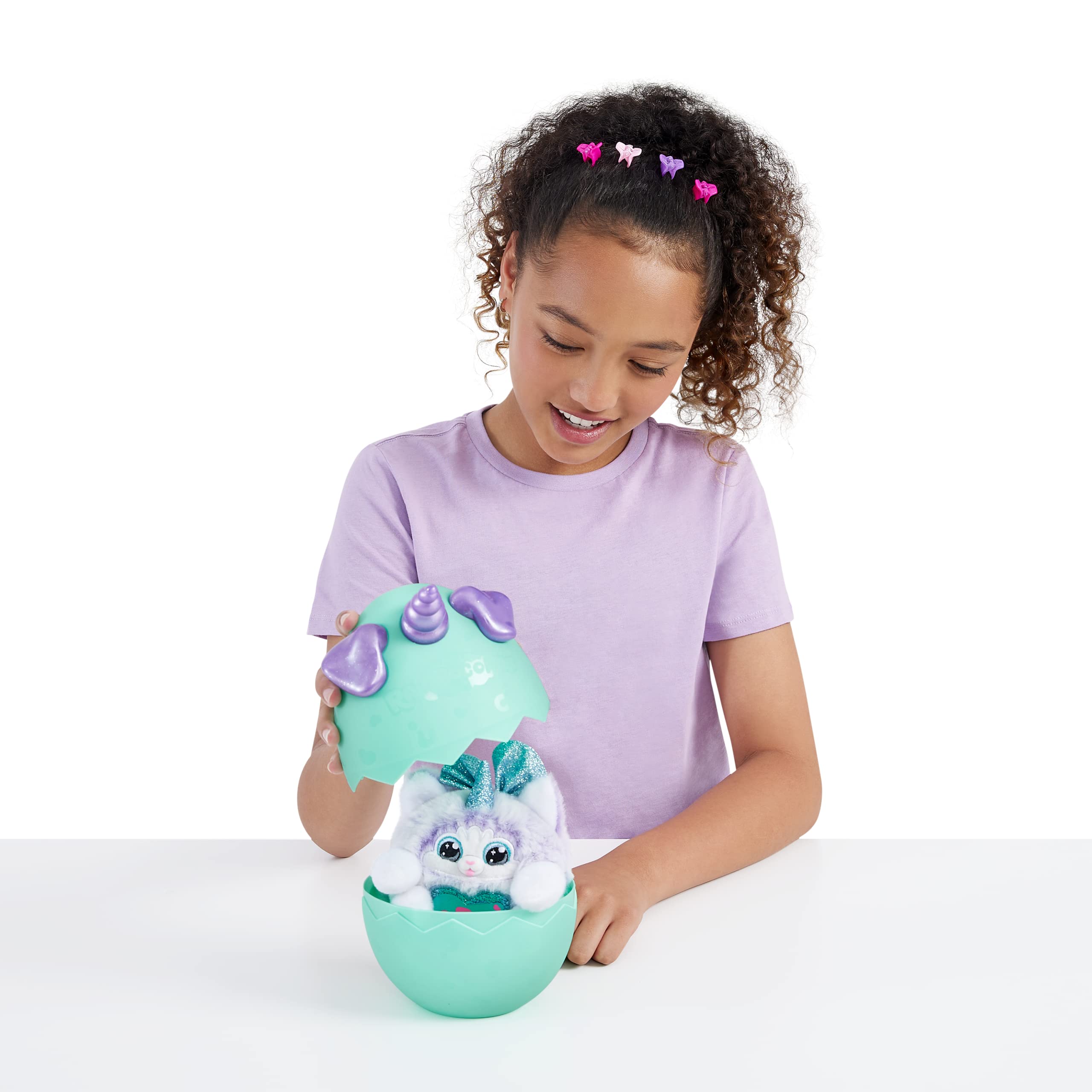 Rainbocorns Puppycorn Surprise Rufus Husky peluche 5 sorprese
