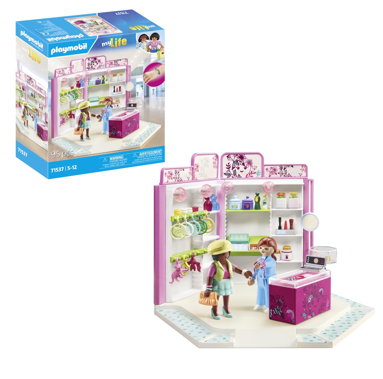 PLAYMOBIL myLife 71537 Negozio Accessori Playset 95 Pezzi