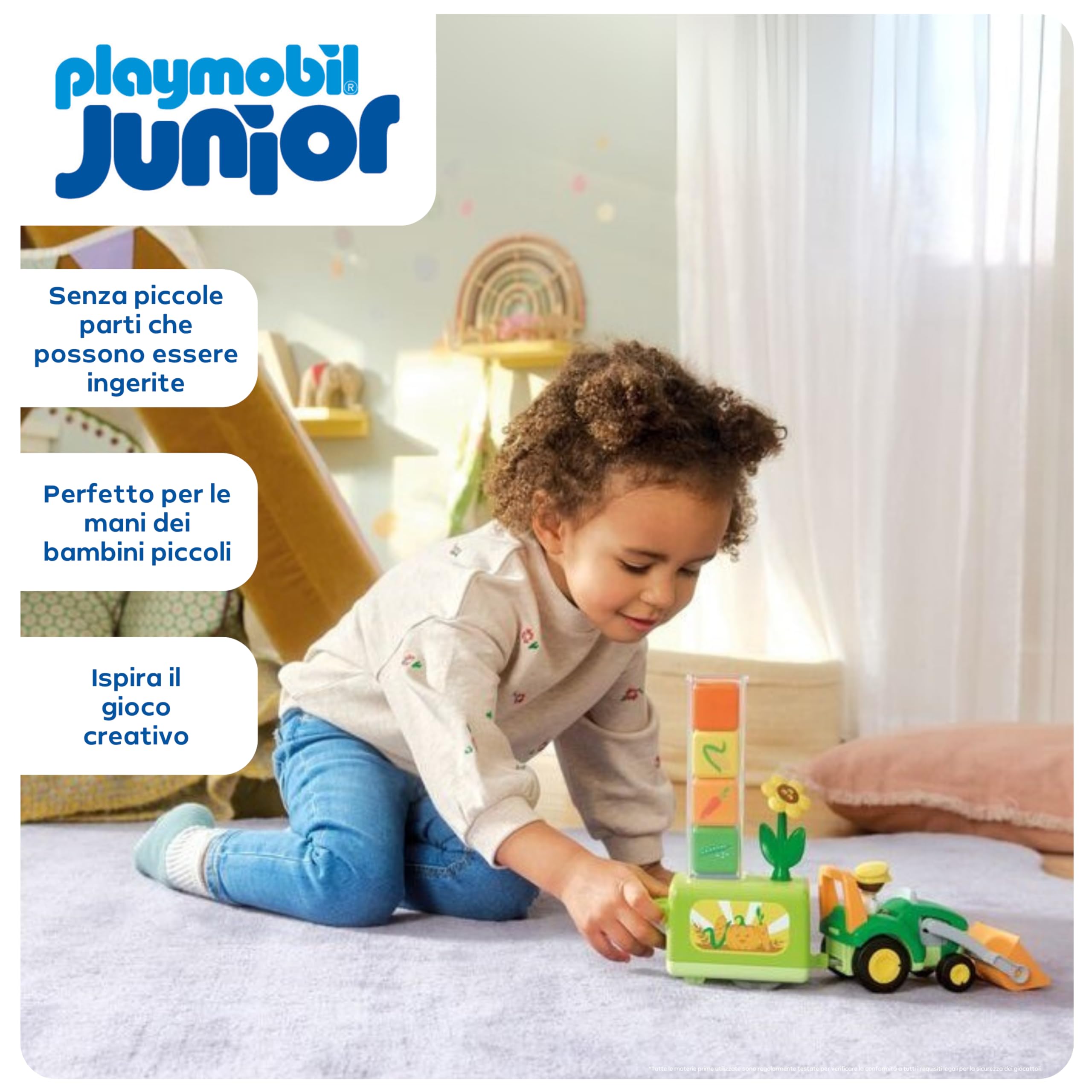 PLAYMOBIL Country Trattore con Piantatrice Giocattolo Fattoria Figure