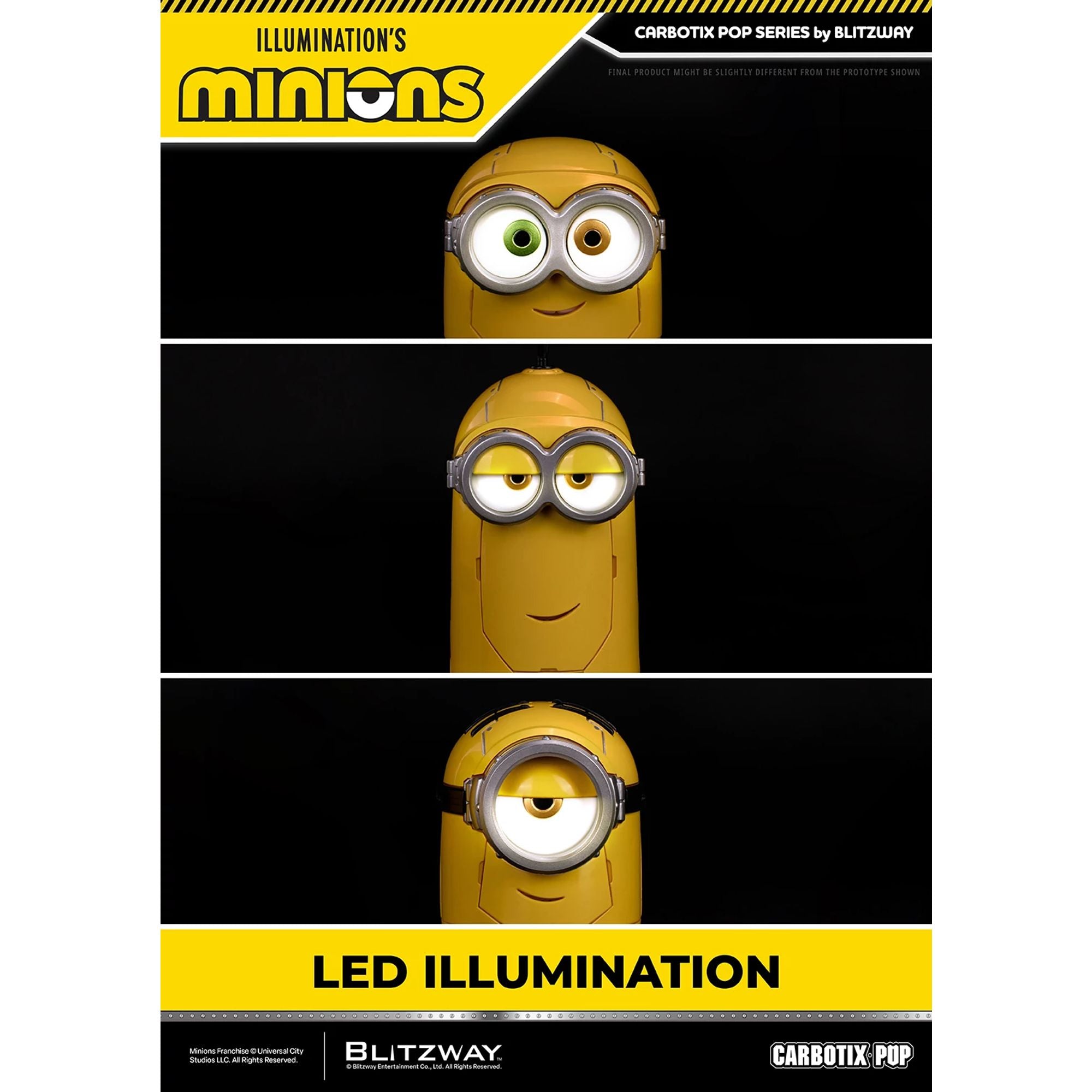 Blitzway Carbotix Pop Minion Kevin action figure 11 cm