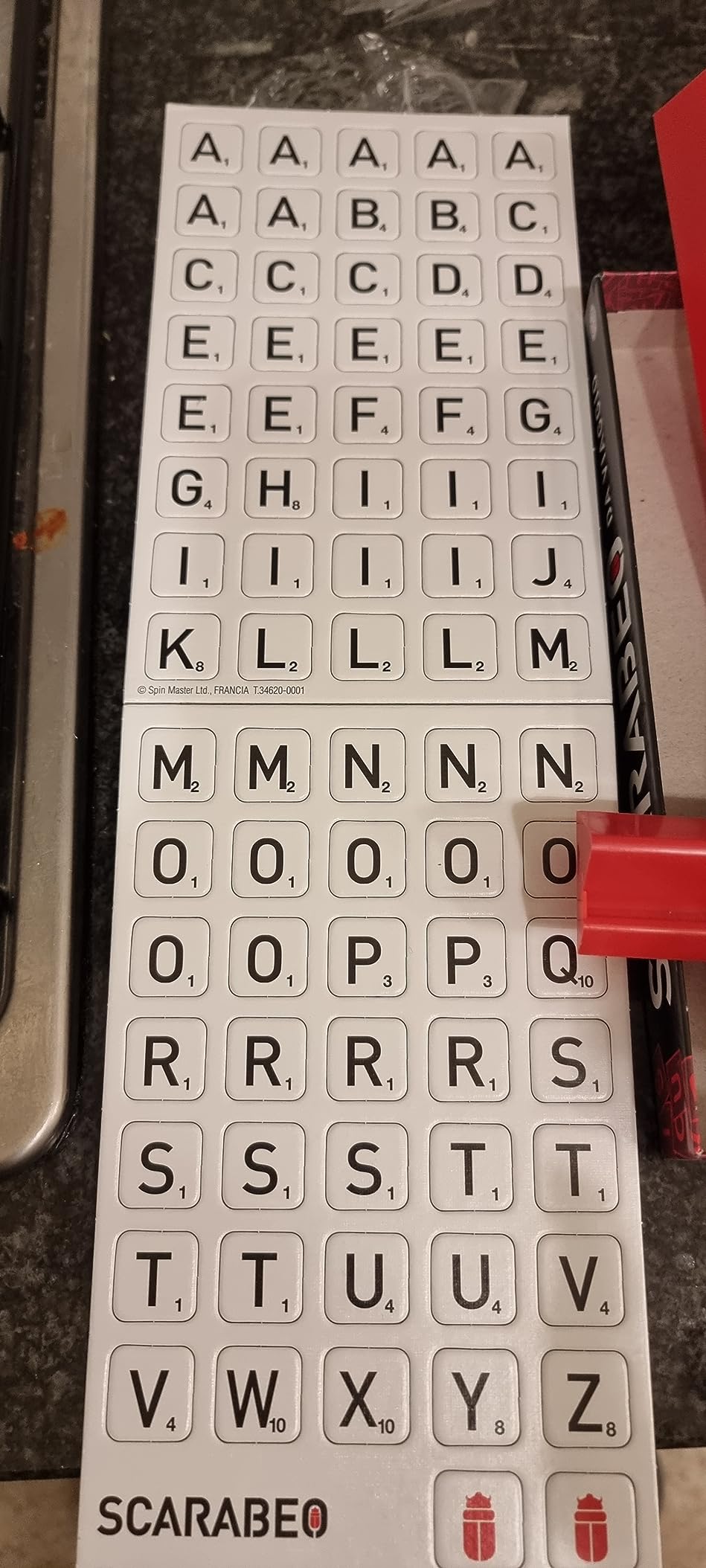 Spin Master Scarabeo 2 Giocatori Gioco da Tavolo Parole