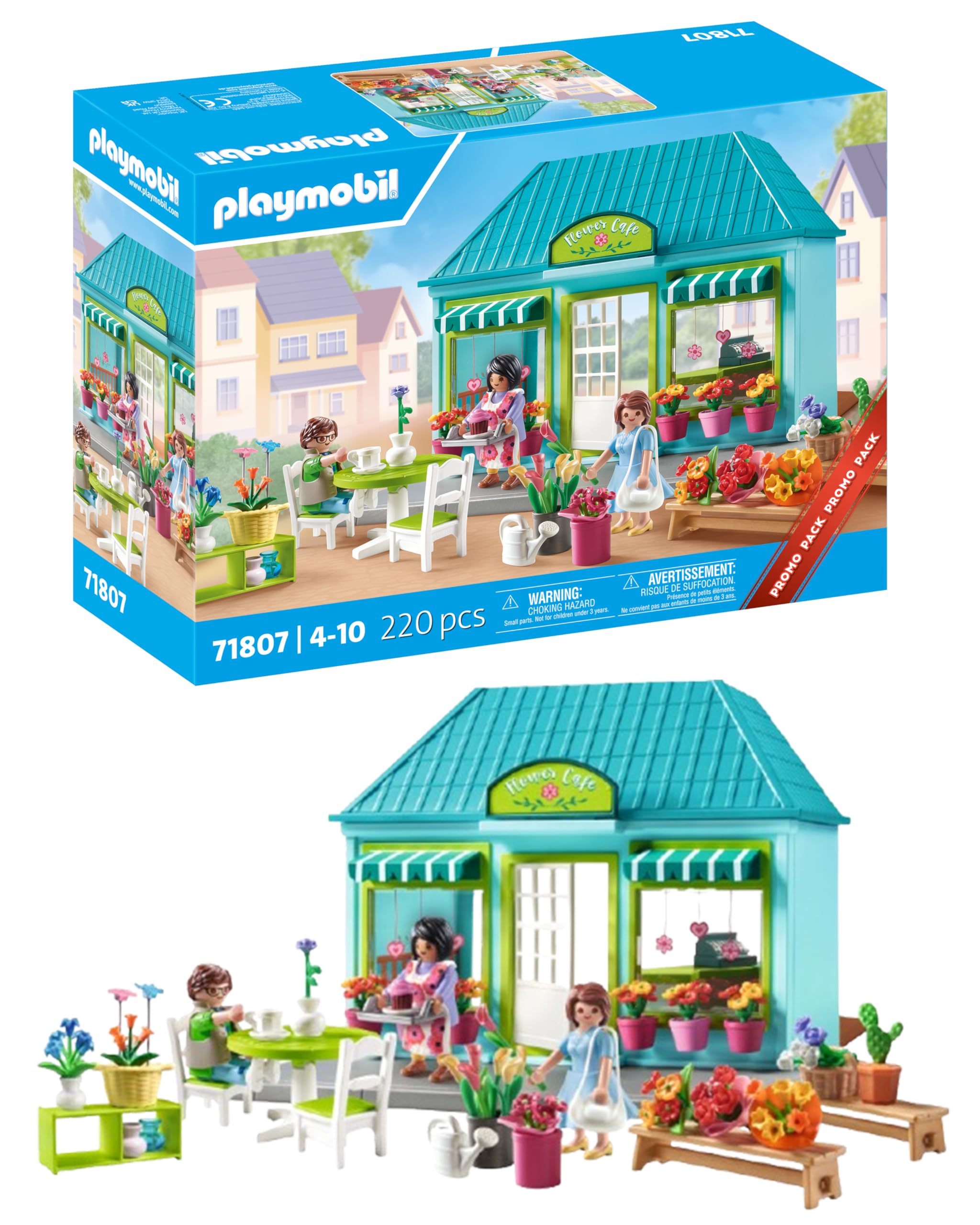 Playmobil My Life 71807 negozio di fiori playset