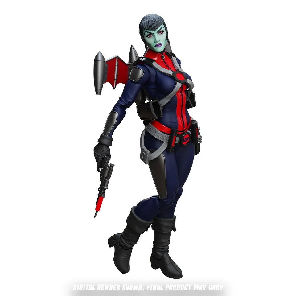 Boss Fight Mercy Zaleska action figure Vampiron Secret