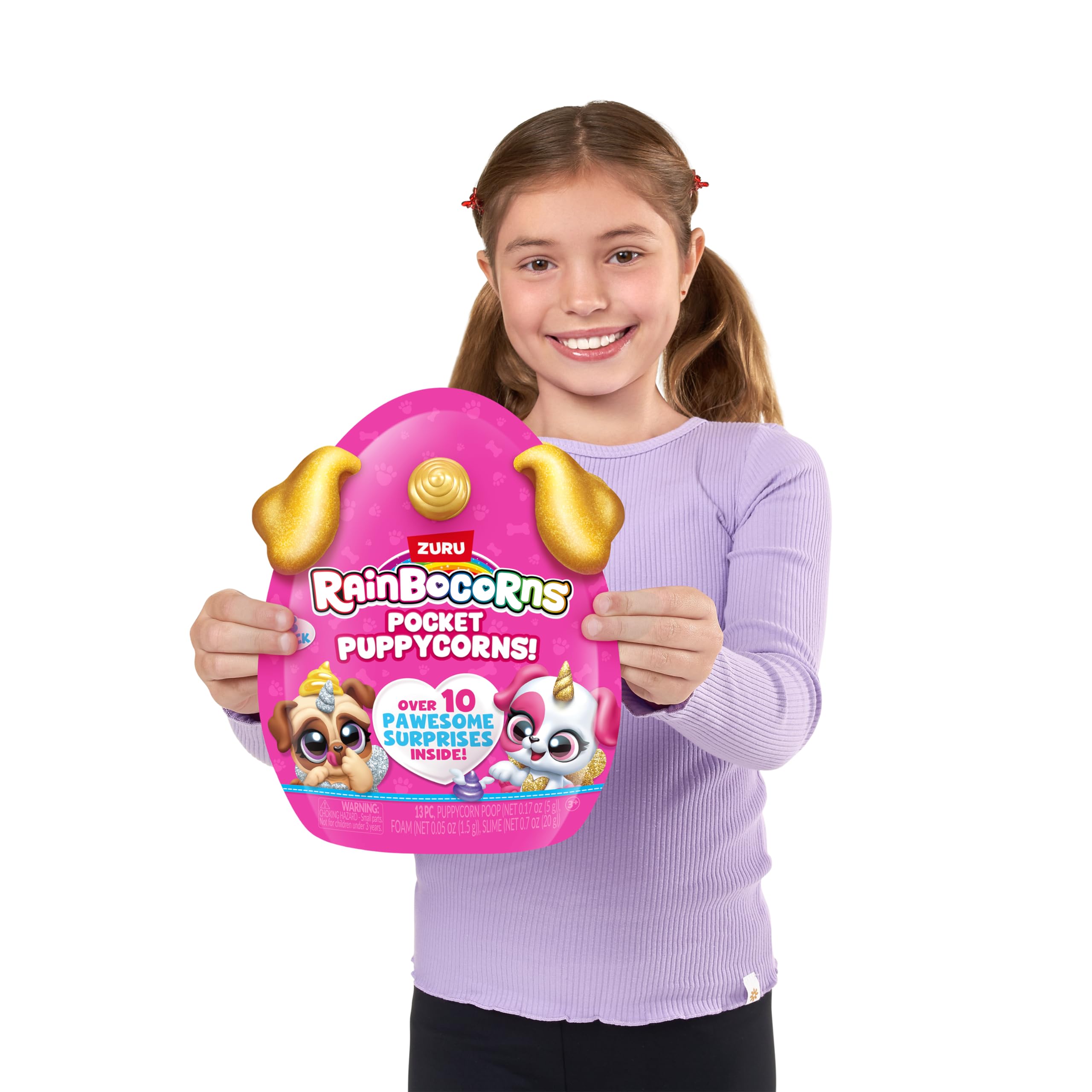 Rainbocorns Pocket Puppycorns cuccioli sorpresa confezione 3