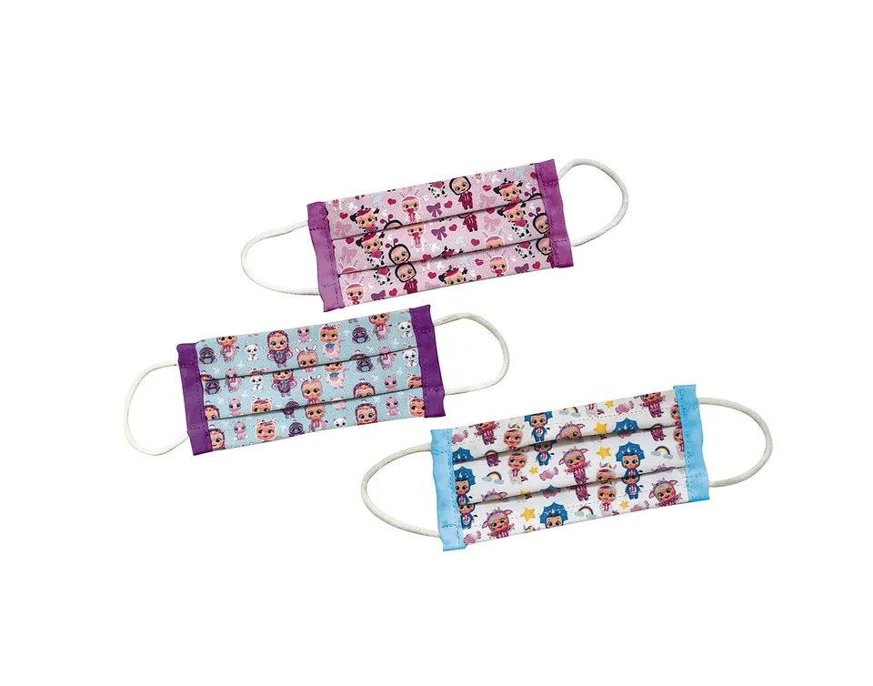 Cry Babies Magic Tears Mascherina Bocca e Naso Confezione da 3