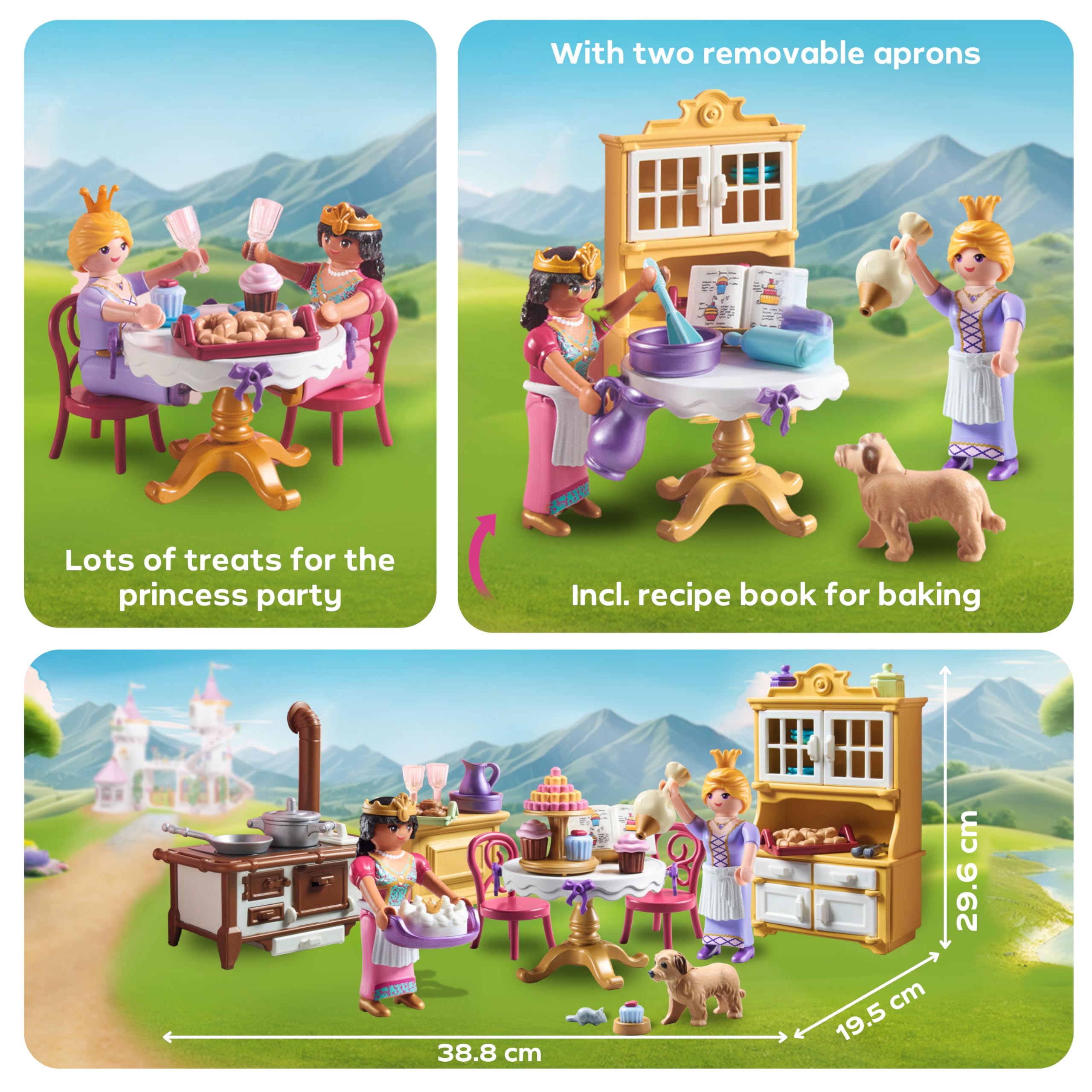 PLAYMOBIL Princess Magic 71848 playset cucina reale principesse