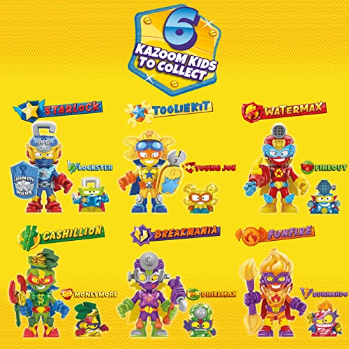 SUPERTHINGS Kazoom Kids Rescue Force Set 6 Figure