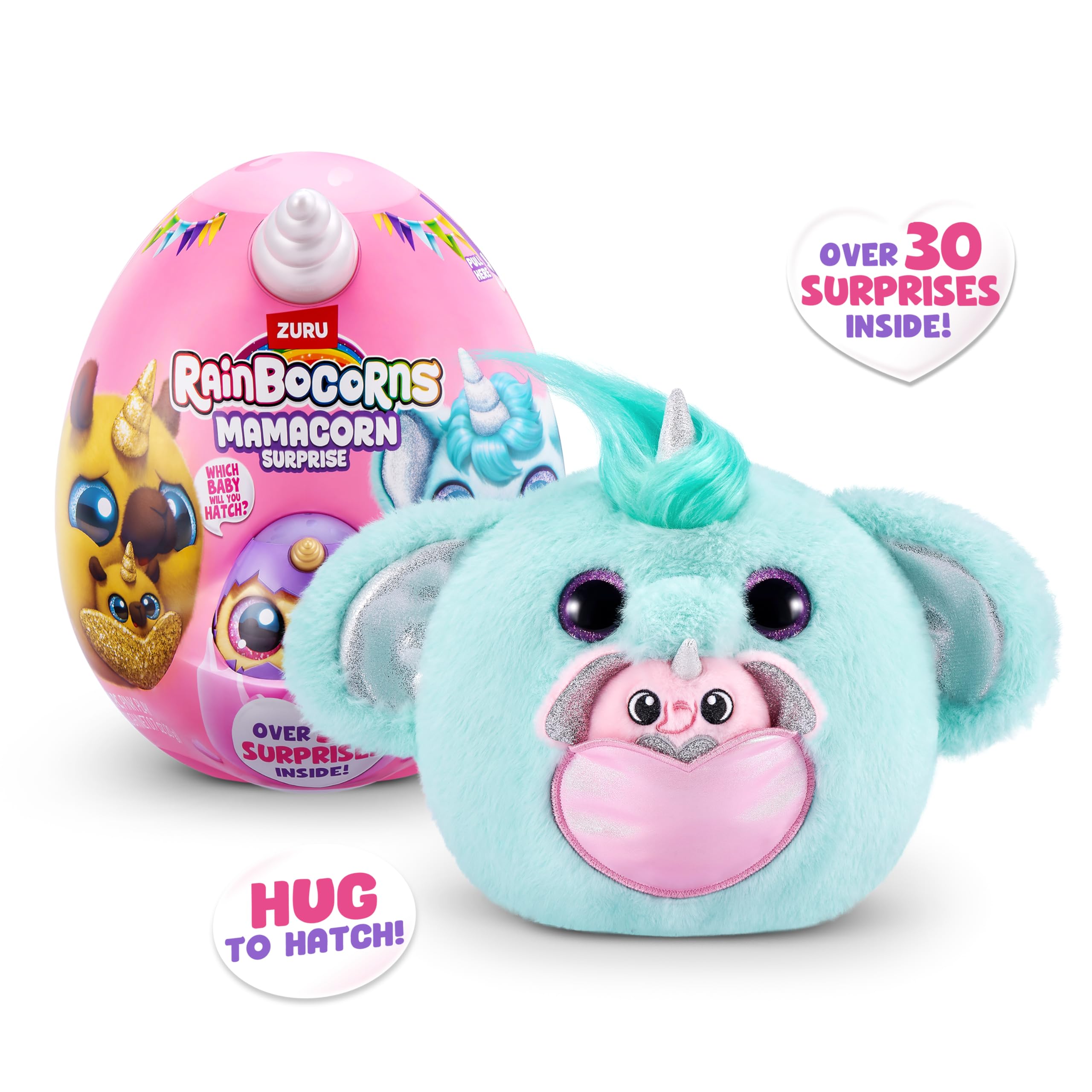 Rainbocorns Mamacorn Surprise Shara Peluche Uovo 30 Sorprese