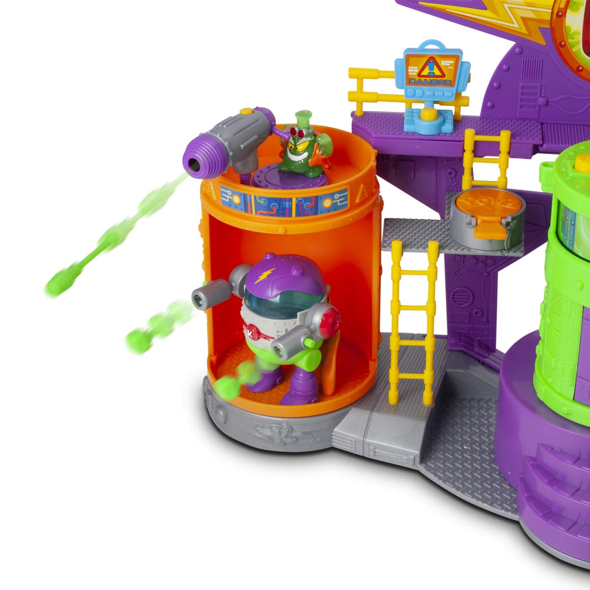 SuperThings Kazoom Lab Battle Laboratorio Playset con Robot