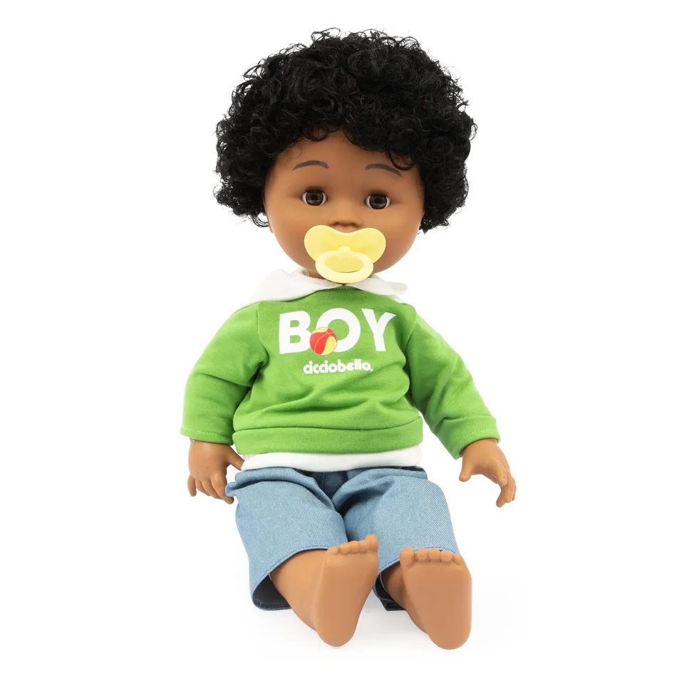 Cicciobello Classic My Friends bambola 42 cm afro con ciuccio piange