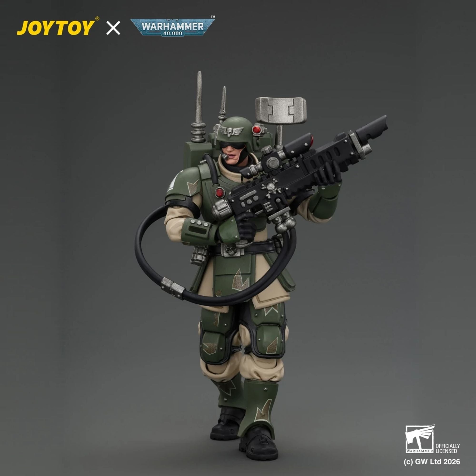 JoyToy Astra Militarum Kasrkin 3 action figure Warhammer