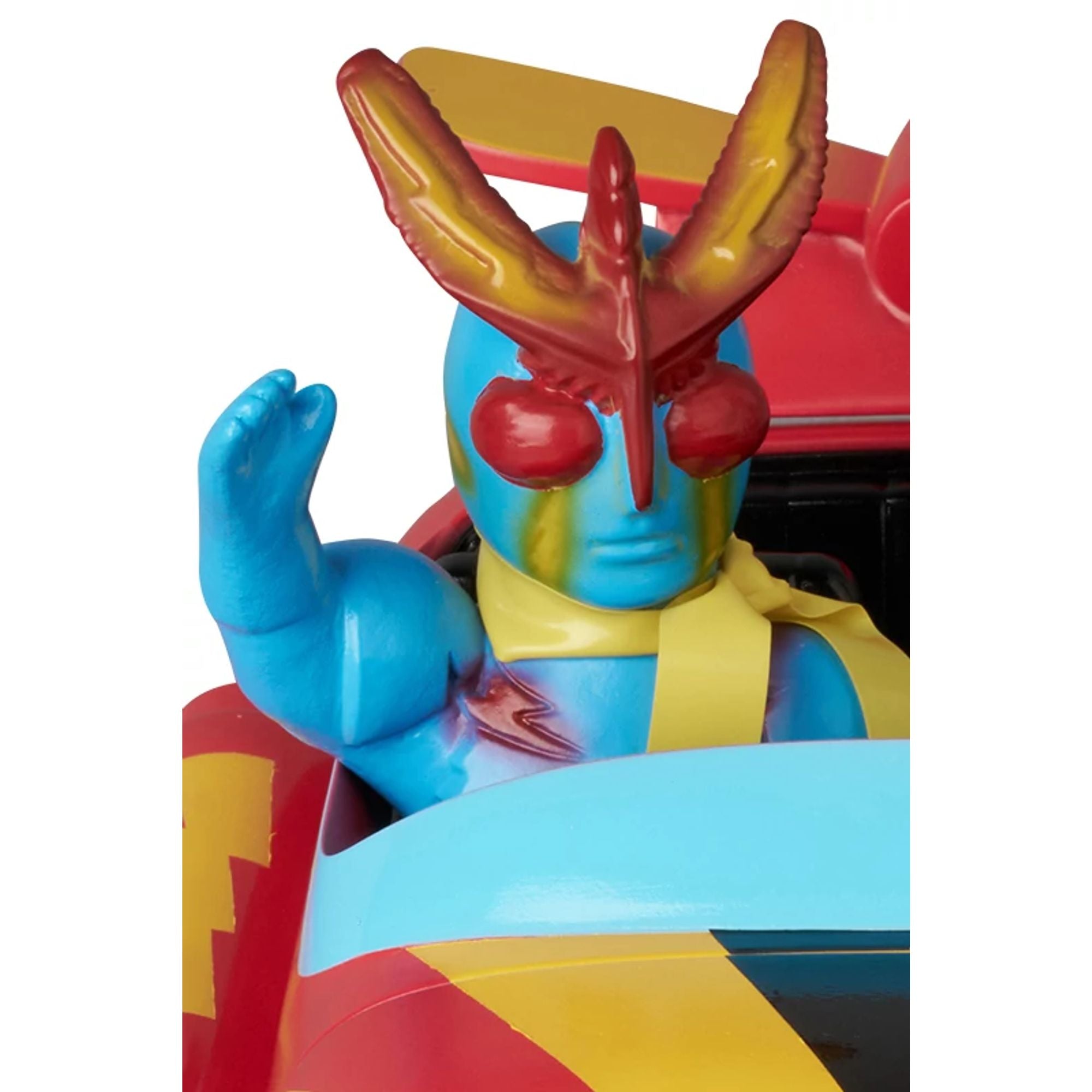 Medicom Sofubi Raijingo figure vinile designer 50 cm