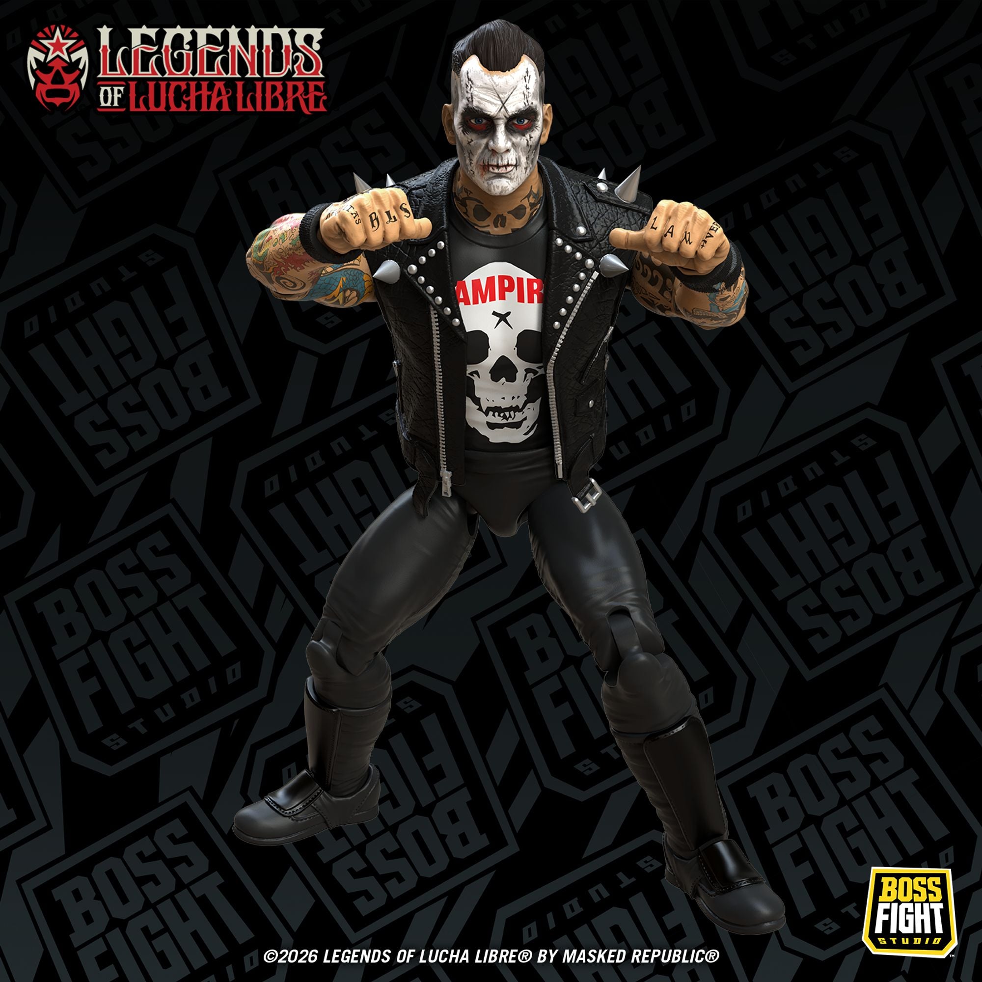 Boss Fight Studio Vampiro Ressurrected action figure
